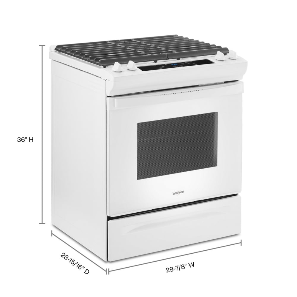 Whirlpool WEG515S0LW Freestanding-Gas-Ranges - View #3
