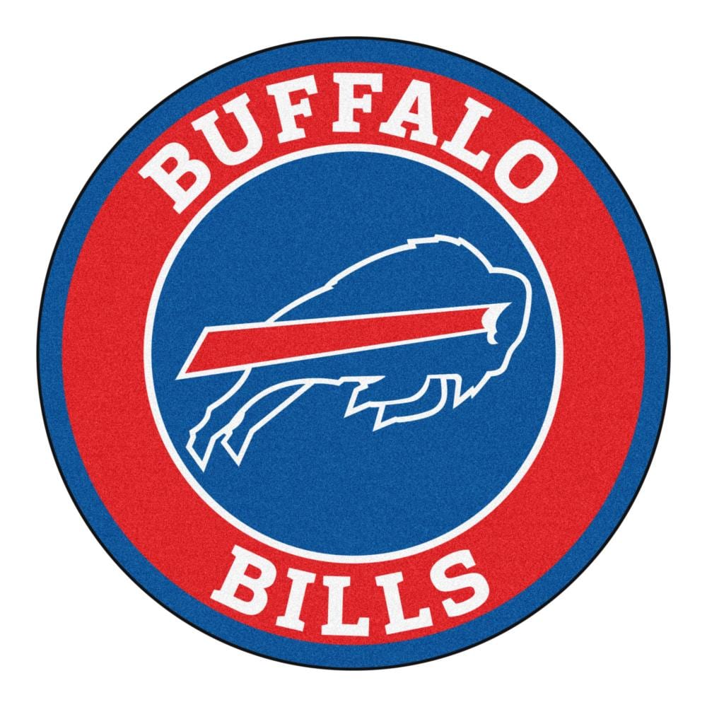 NFL Round Distressed Sign: Buffalo Bills