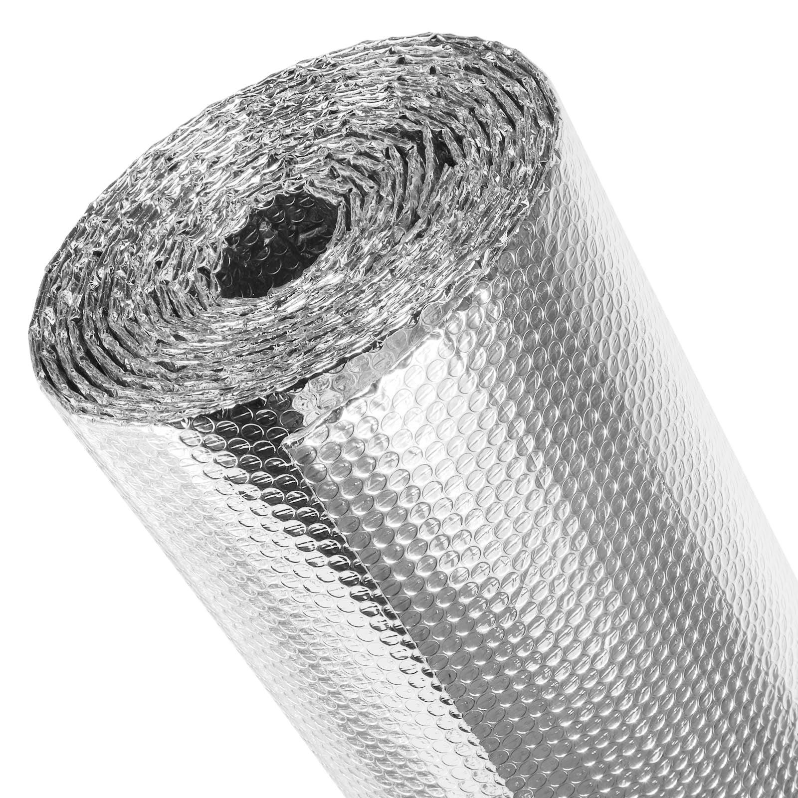 Etokfoks  Reflective Window Insulation Roll Fifty Nine By Ninety Nine Inch Aluminum Foil Bubble Thermal Heat Shield Barrier