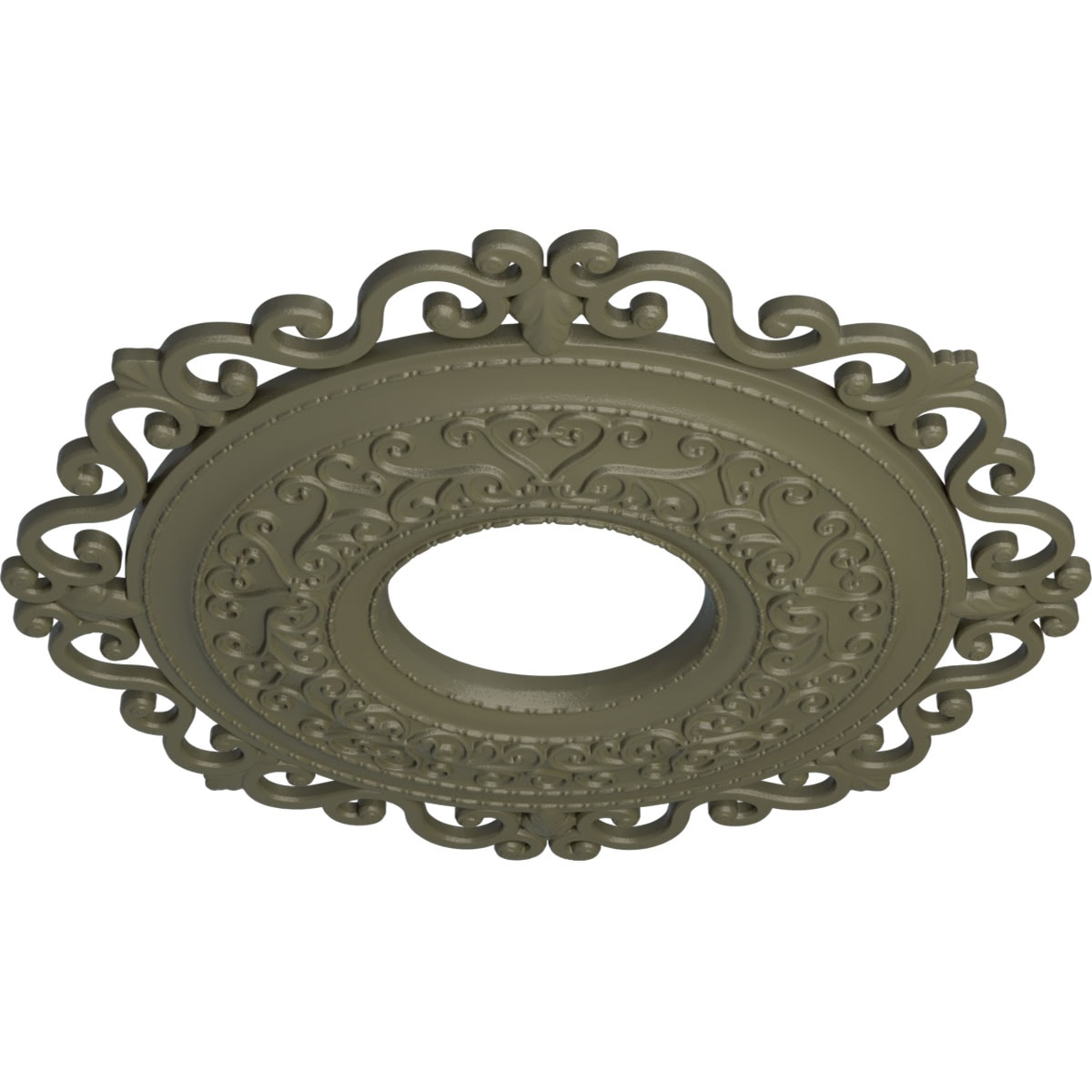 Ekena Millwork CM22ORSSF Ceiling-Medallions - View #2