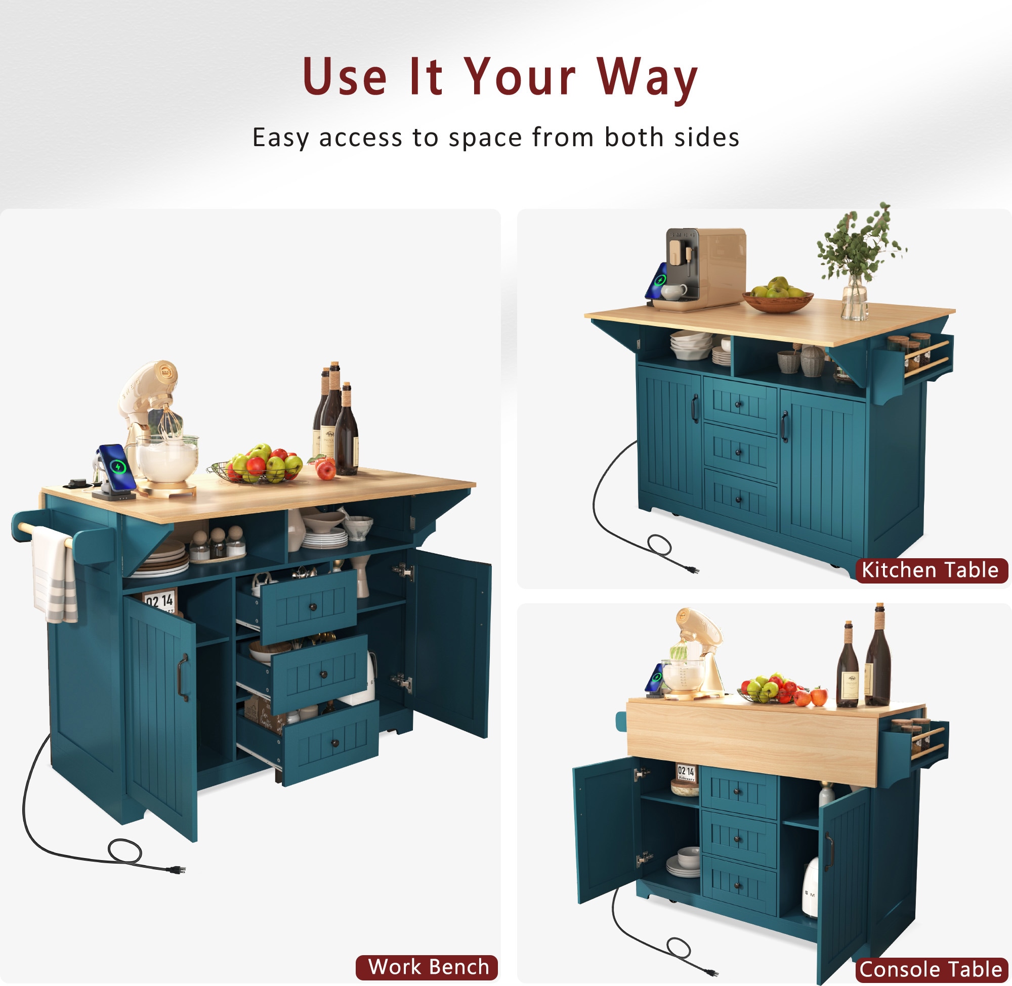 SINOFURN SYB260056GN Kitchen-Furniture - View #4