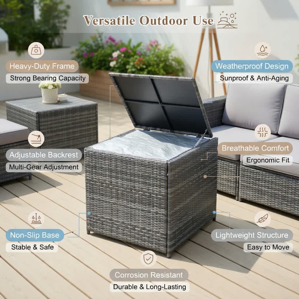 VERYKE 6165598115018 Patio-Conversation-Sets - View #8