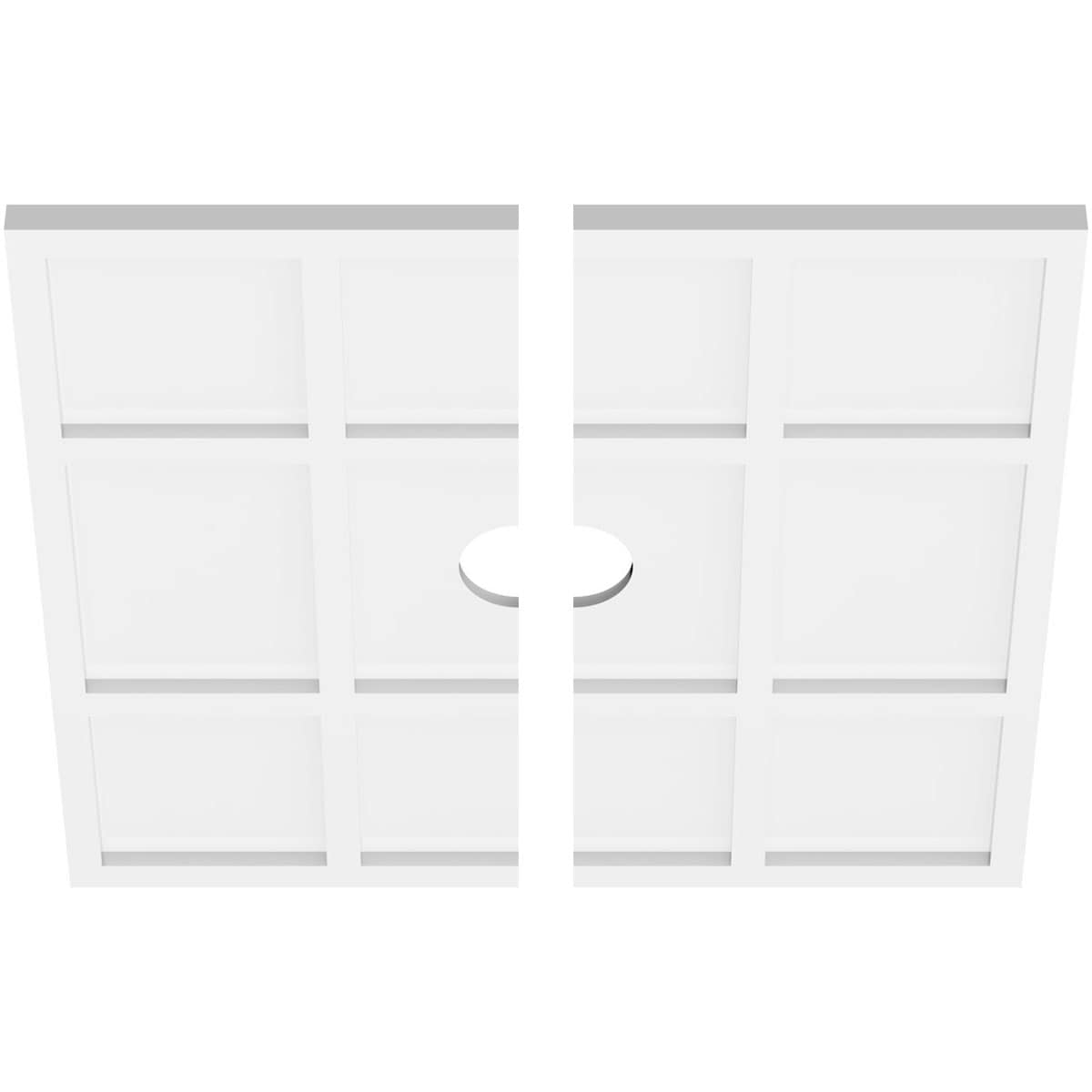 Ekena Millwork CMP24RK2-03000 Ceiling-Medallions - View #2