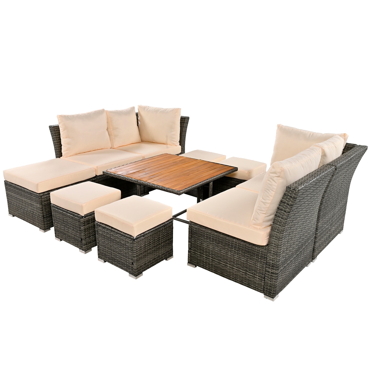 SINOFURN SYA020388BG Patio-Conversation-Sets - View #6