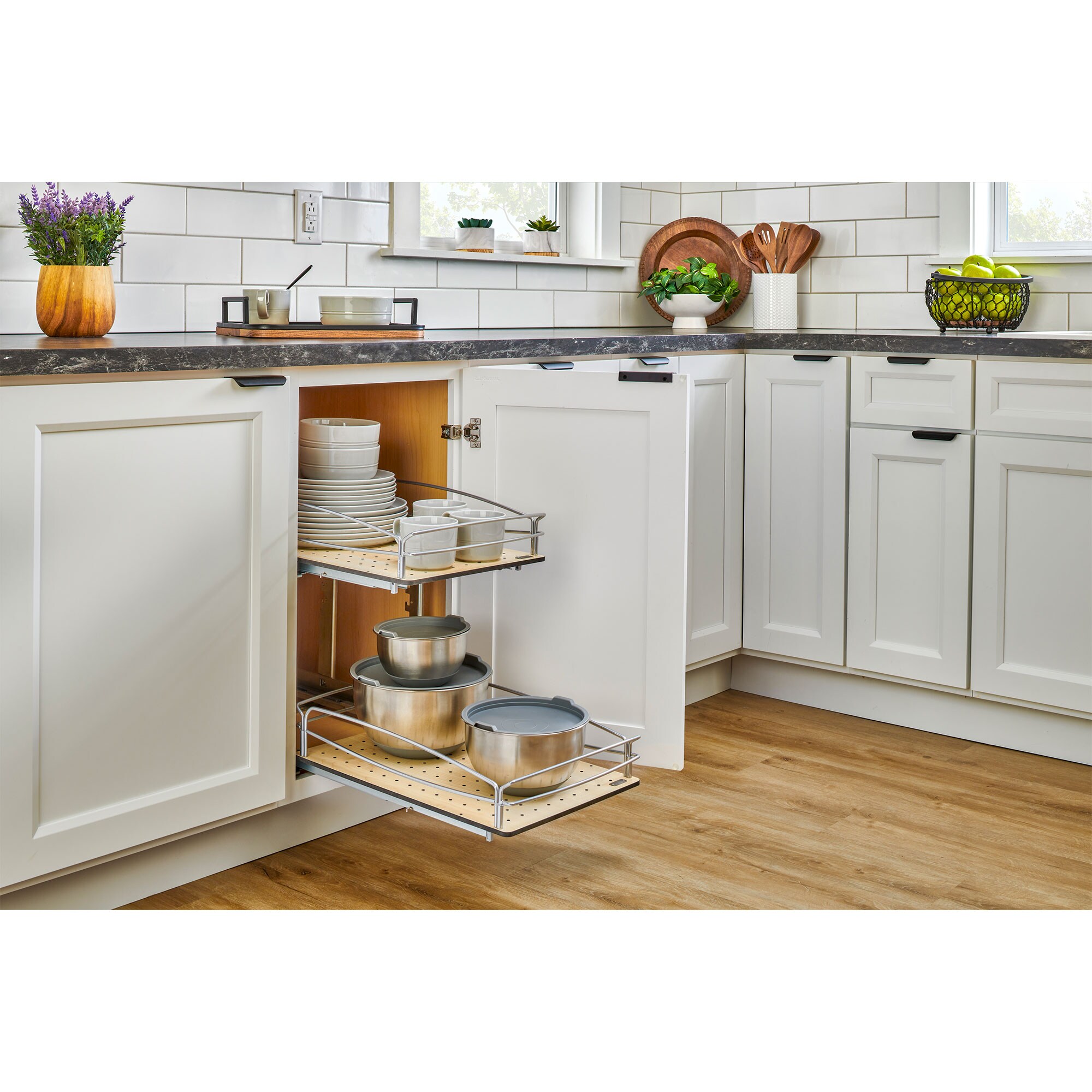 Rev-A-Shelf 54BK-18SC-2-1 Pull-Out-Cabinet-Baskets - View #3