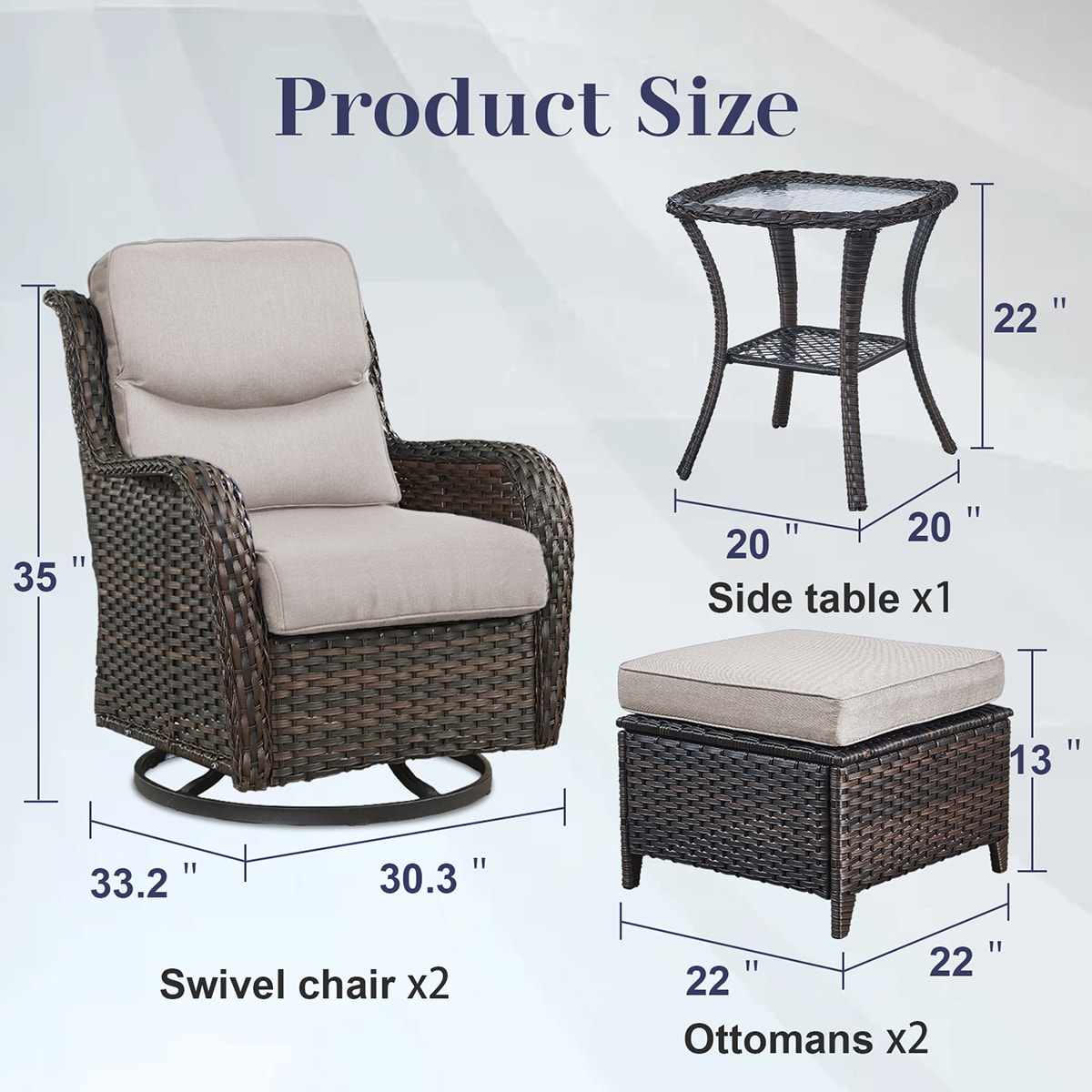 Rilyson FS035XL014-2 Patio-Chairs - View #7