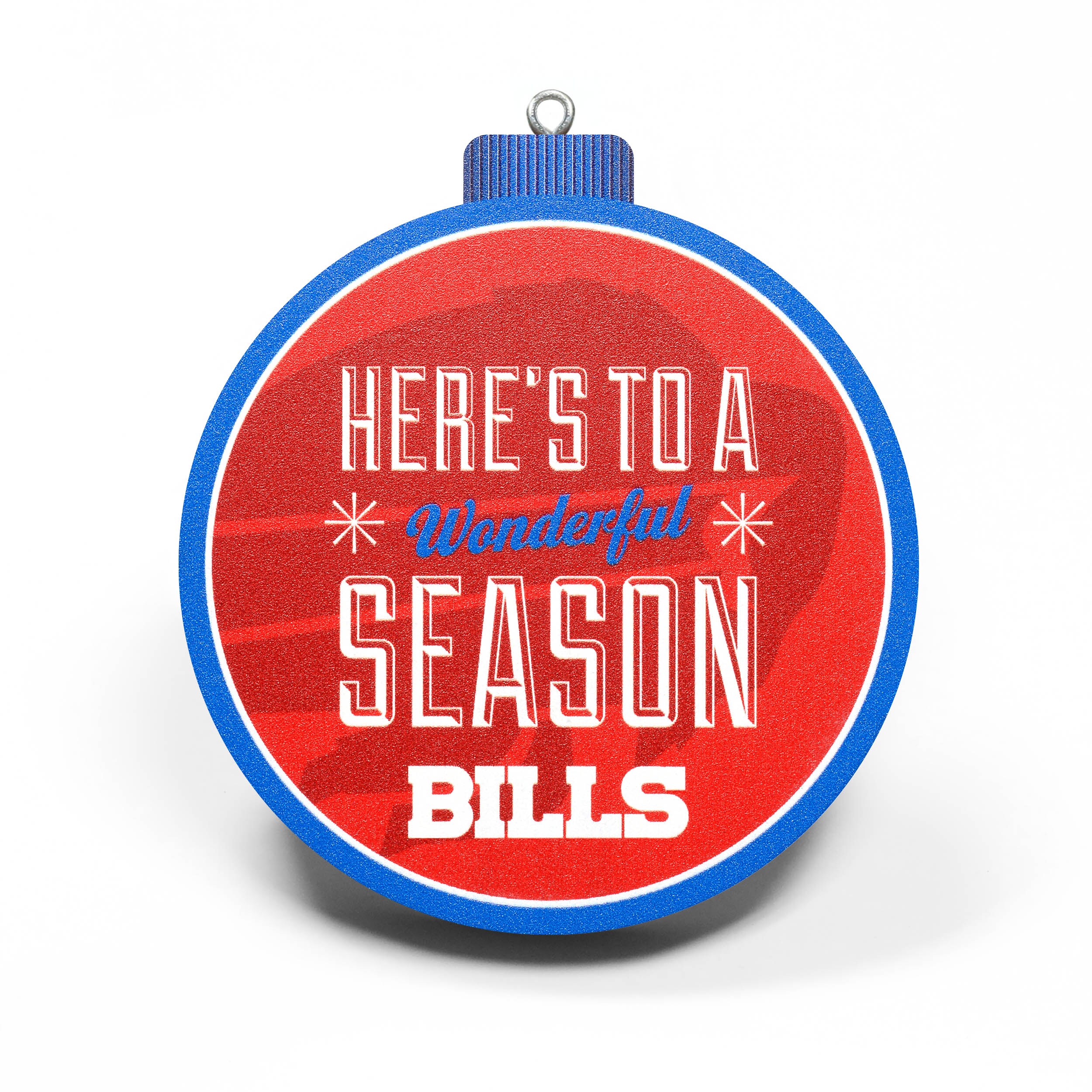 Buffalo Bills NFL StadiumView Layered Wood Christmas Ornament