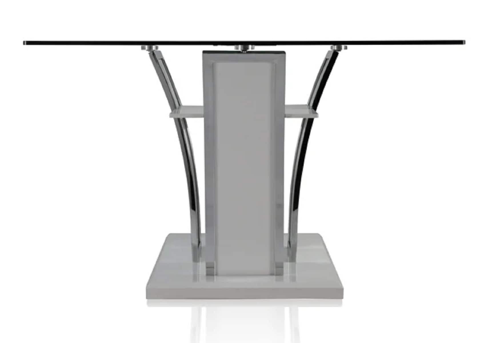 Furniture of America IDF-8372WH-T Dining-Tables - View #4