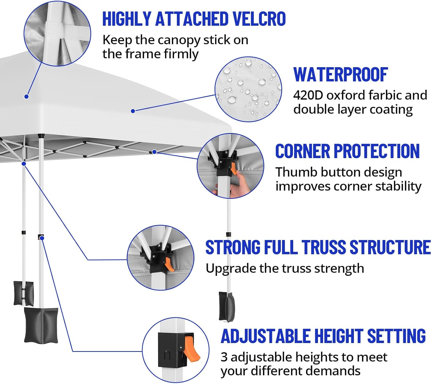 Garvee YHQ-PPG-33VCPEYN Wood-Resin-Gazebos - View #3