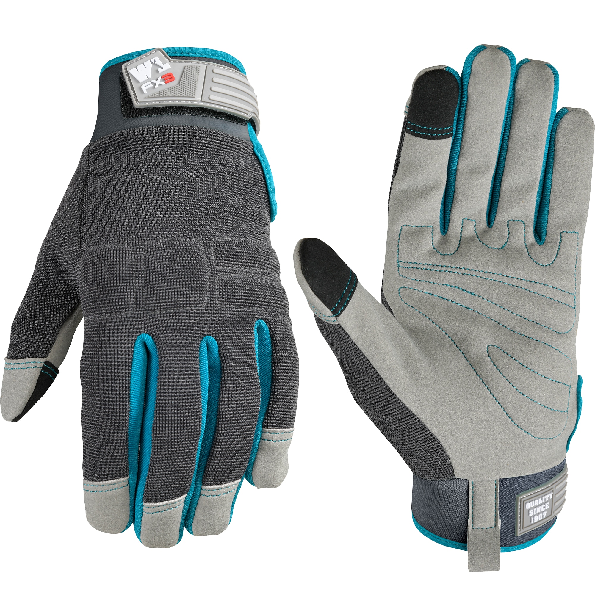 Wells Lamont 559LF 3-Pack Ultimate Gripper Work Gloves