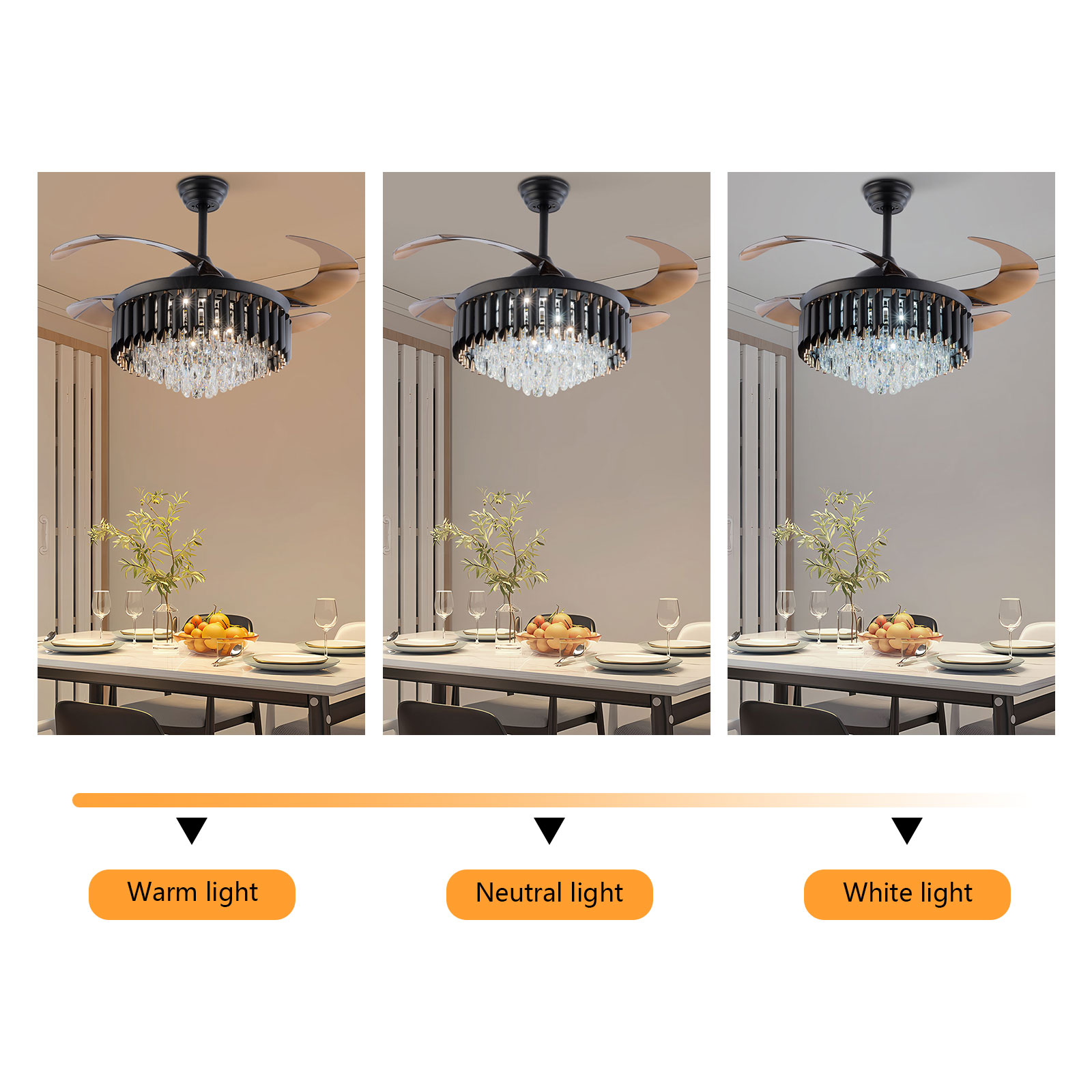 Oukaning JZUCOD-00800099 Ceiling-Fans - View #3
