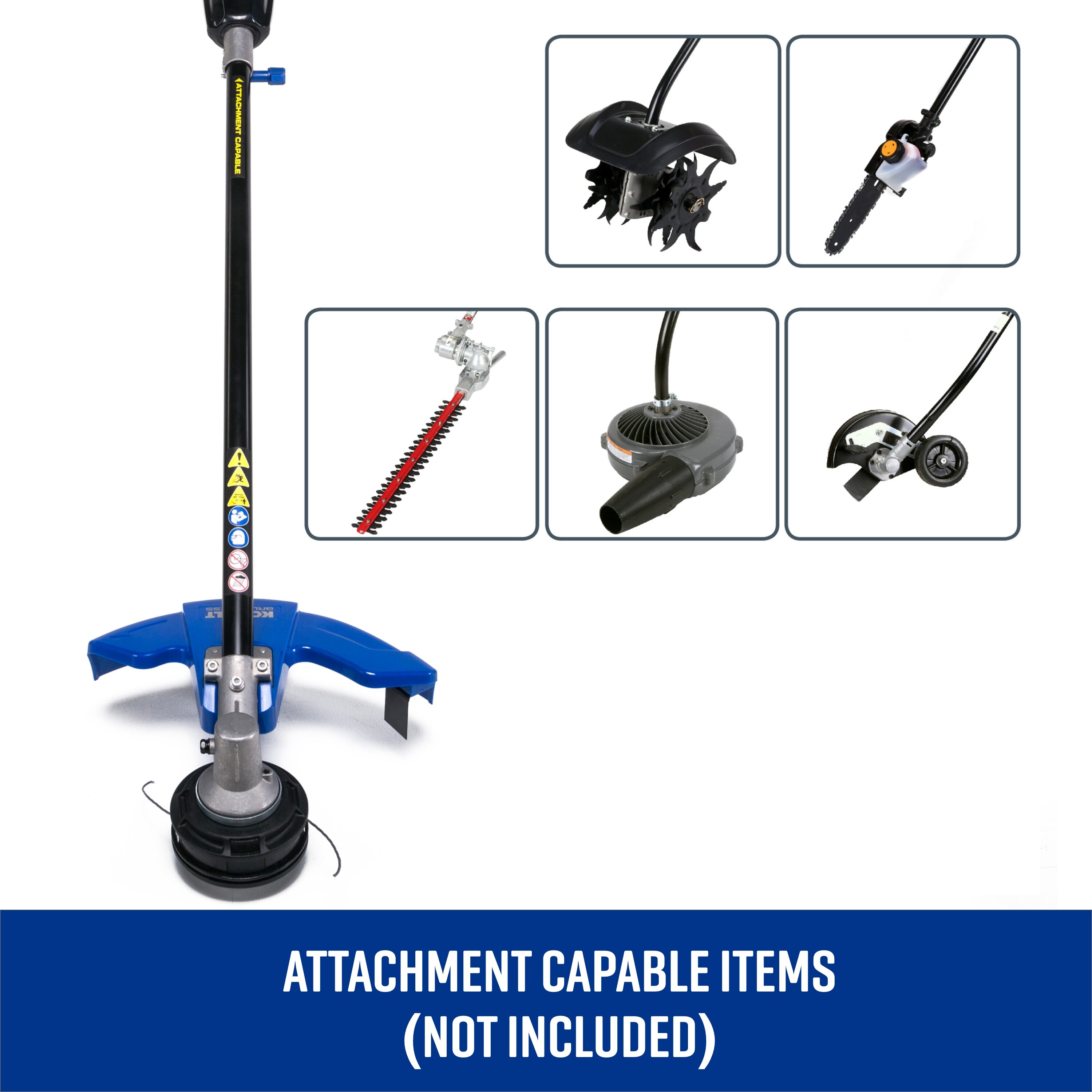 Bad Boy 80V Attachment Capable String Trimmer with Battery and Charger, 088-7505-00