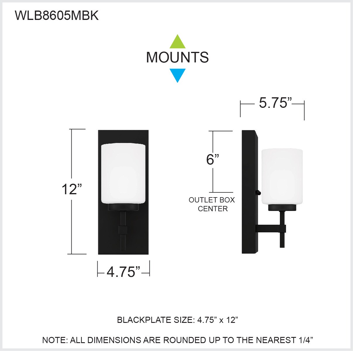 Quoizel WLB8605MBK b090000 - View #9