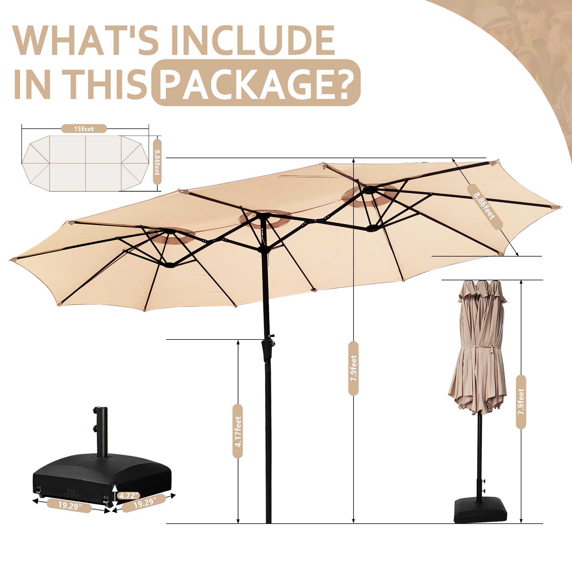 Fun Orange FUN11HW13 Umbrellas-2 - View #8