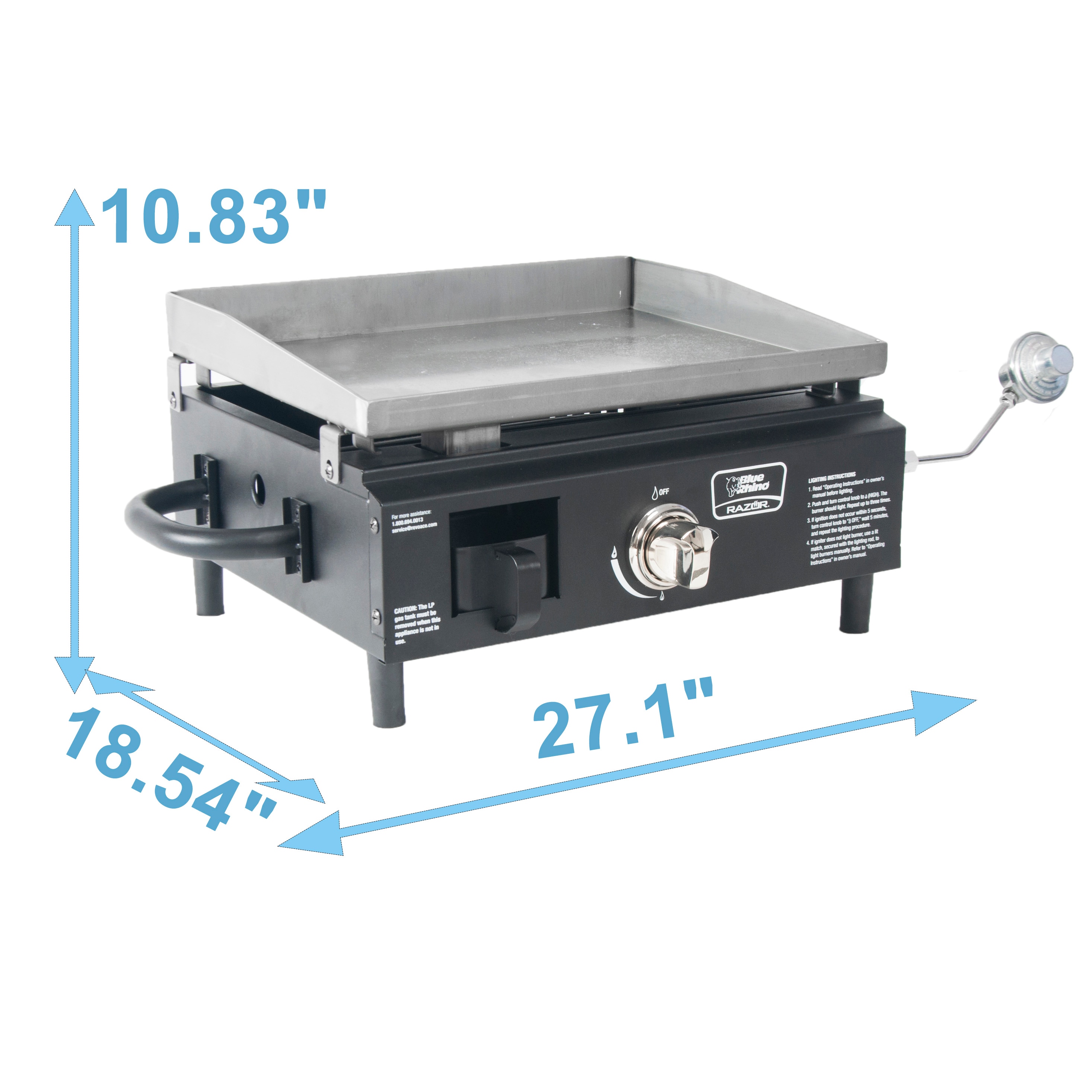 Flat Top Griddle (Large) - Shop The Silver Rocket Grill