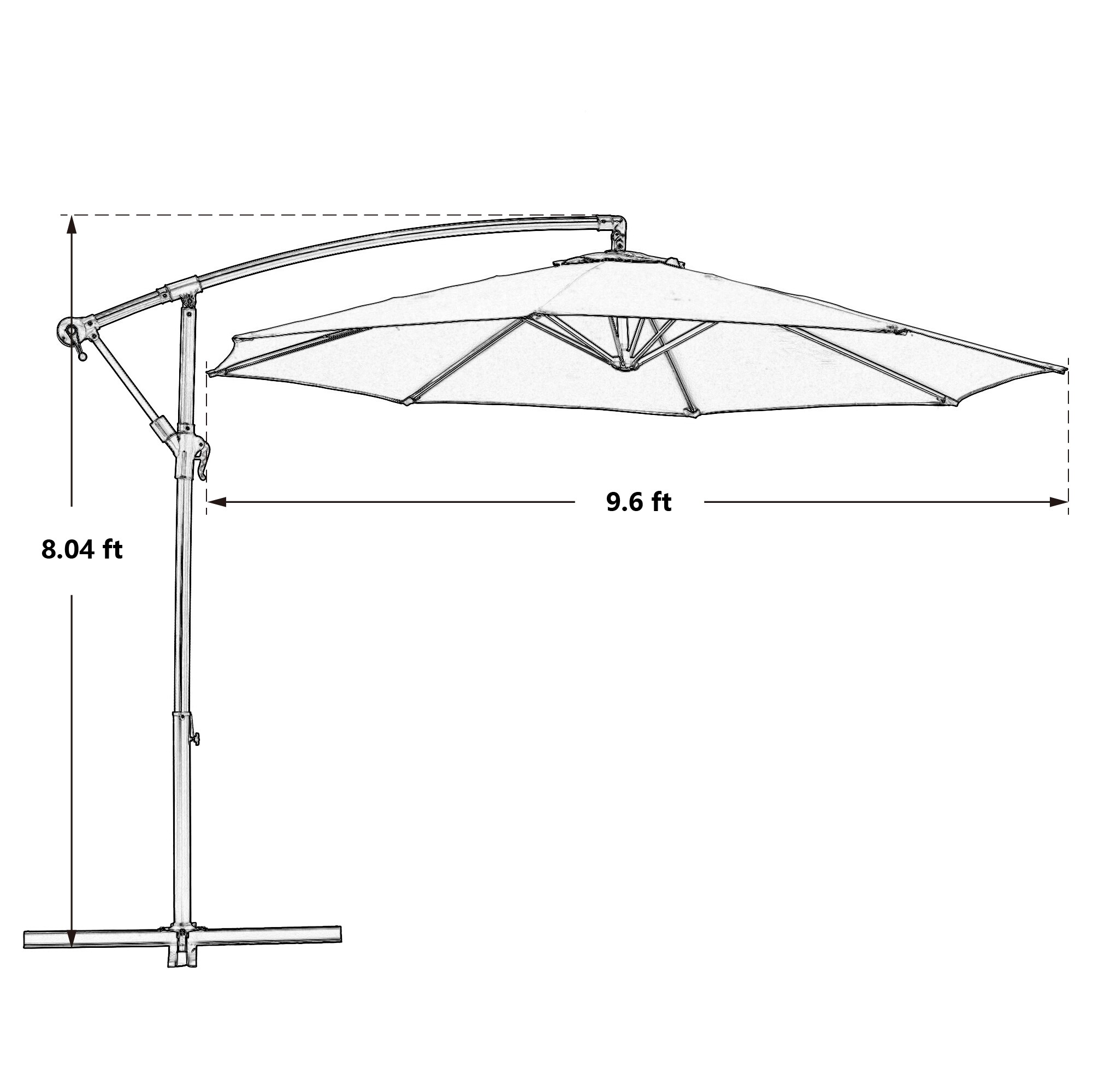 Clihome EDWF10003 Umbrellas-2 - View #7