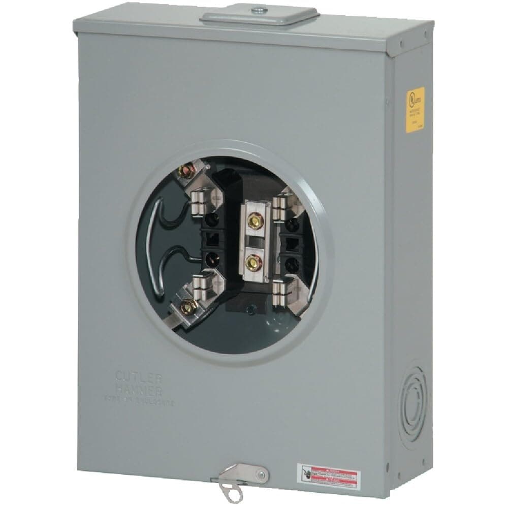 Eaton  Corporation Uhtrs213Ce Single Residential Meter Socket 600V 200-Amp