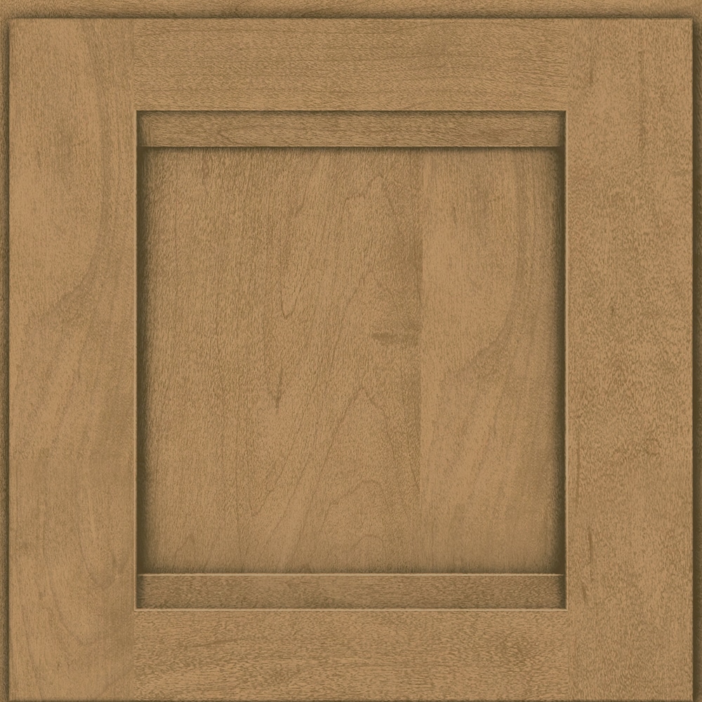 KraftMaid RDCDS,SNM,G99M Sonata 14.625-Inches W x 14.625-Inches H Barley Stained Maple Kitchen Cabinet Sample (Door Sample)