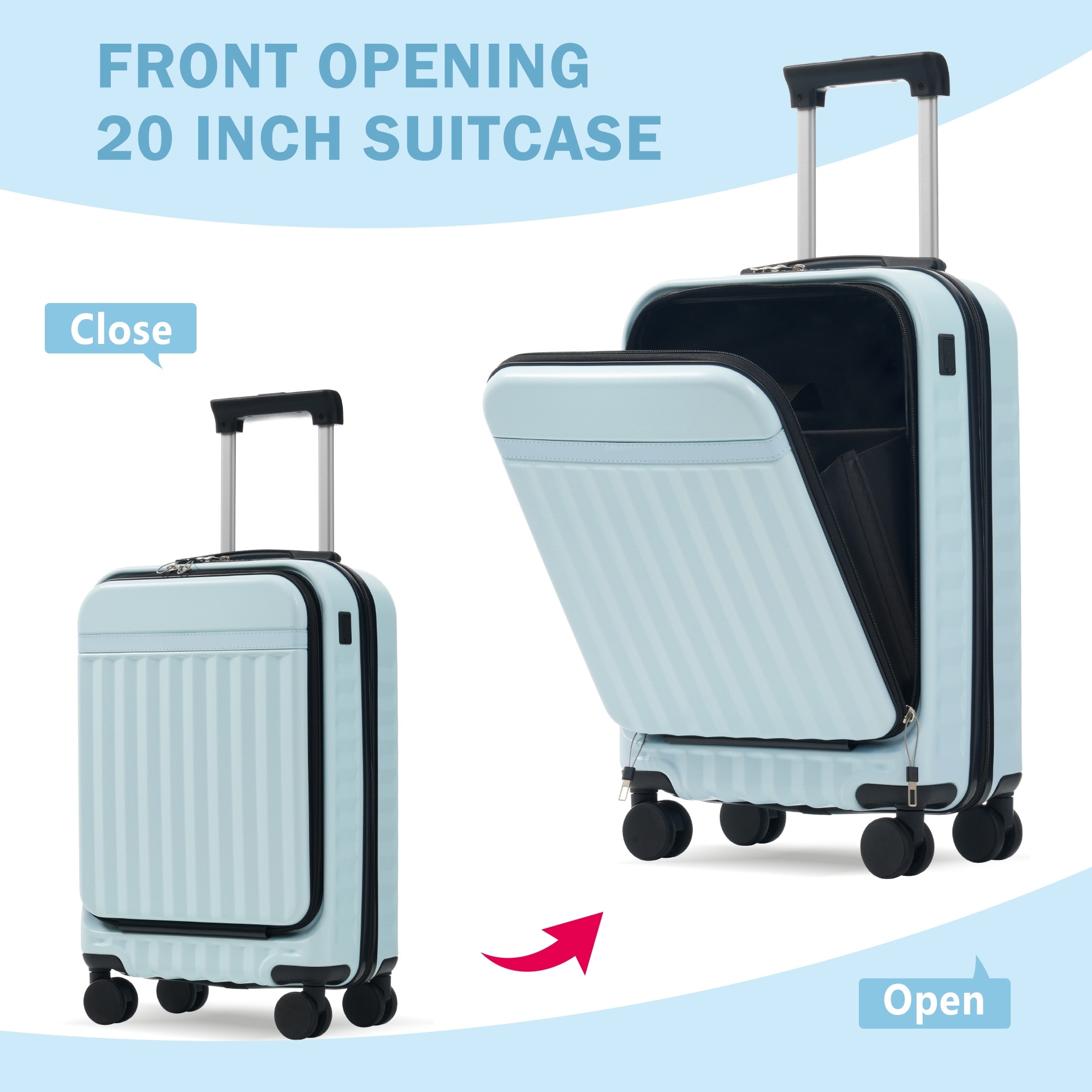 Boyel Living BL-SL2613N Luggage-And-Luggage-Sets - View #11