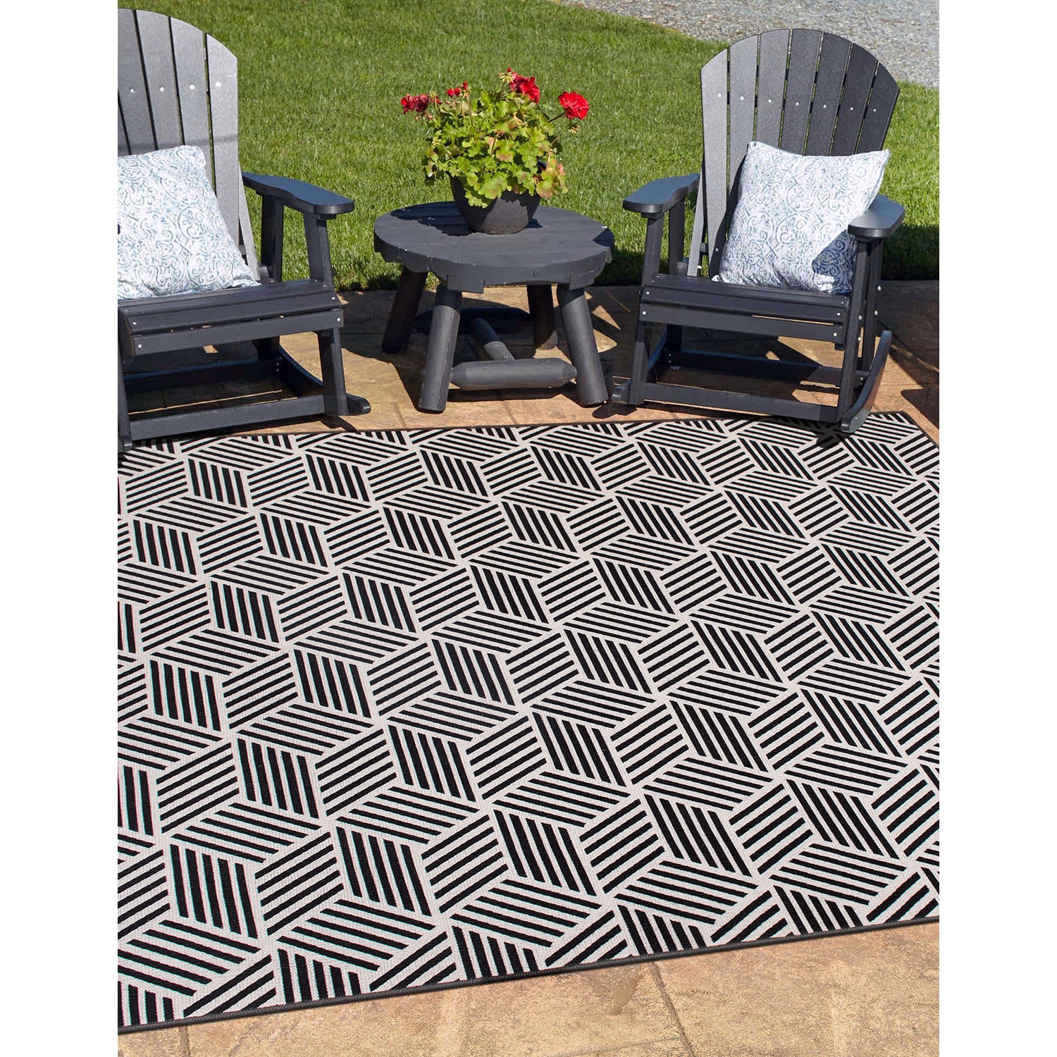 World Rug Gallery 9021BLACK8X10 rugs - View #2
