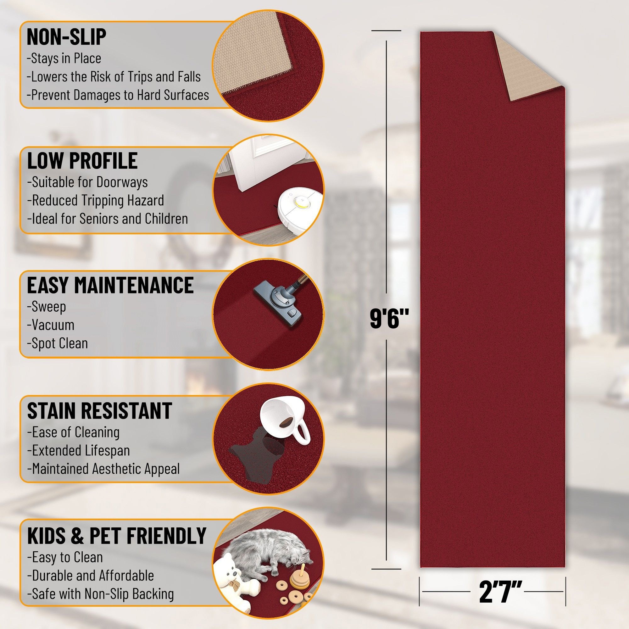 Ottomanson CLS9400-3X10 rugs - View #3
