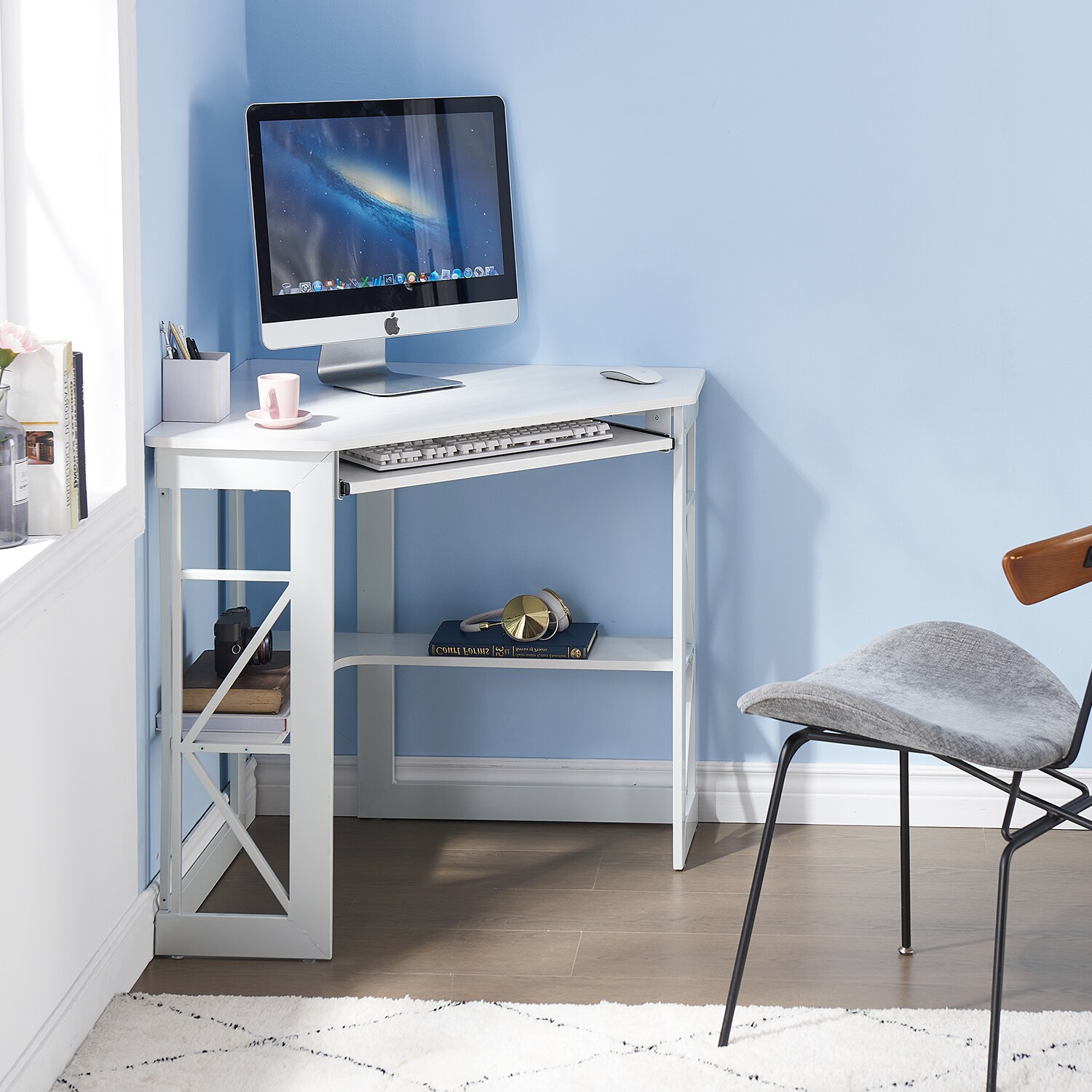 Vecelo LOE-XJM-CD03-WHE desks - View #6