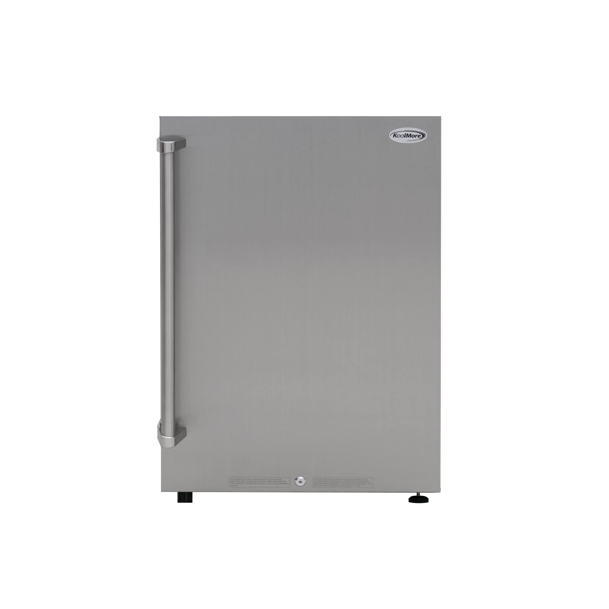 KoolMore LOW-KM-OKS-OFRC-44SS 4.4-cu ft Garage Ready Freezerless Refrigerator ( Stainless-Steel )
