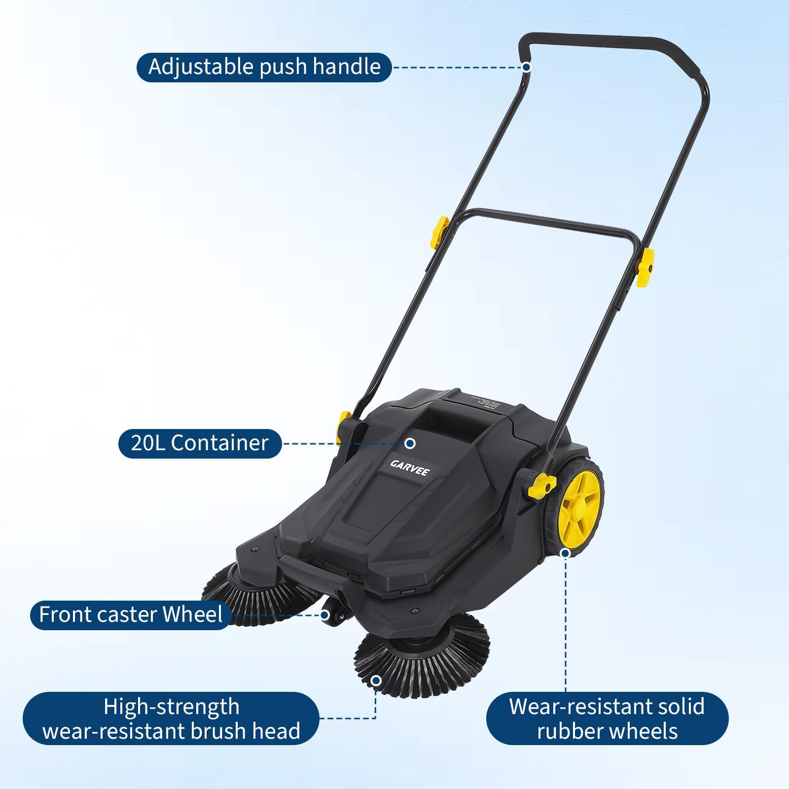 Garvee LYUTRPHK-39L8MF0V lawnsweeper - View #3