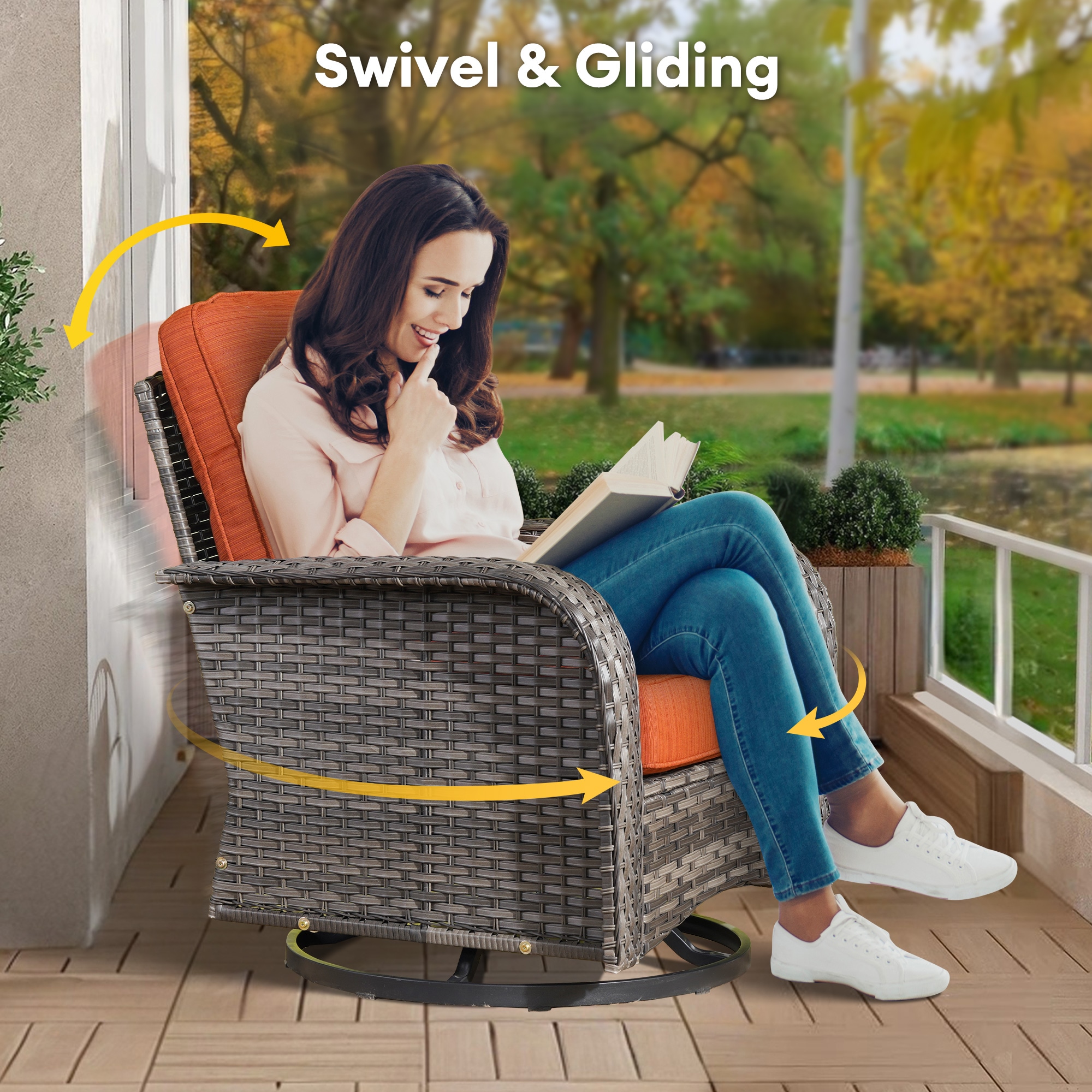 weaxty HMBCFPYZGNCGNTC407 Patio-Conversation-Sets - View #6
