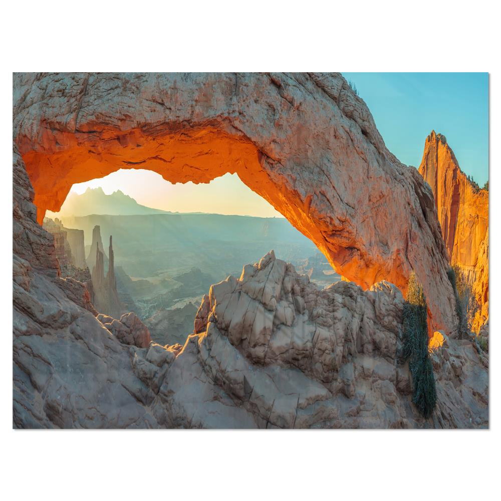 Designart 30-in H x 40-in W Landscape Metal Print at Lowes.com