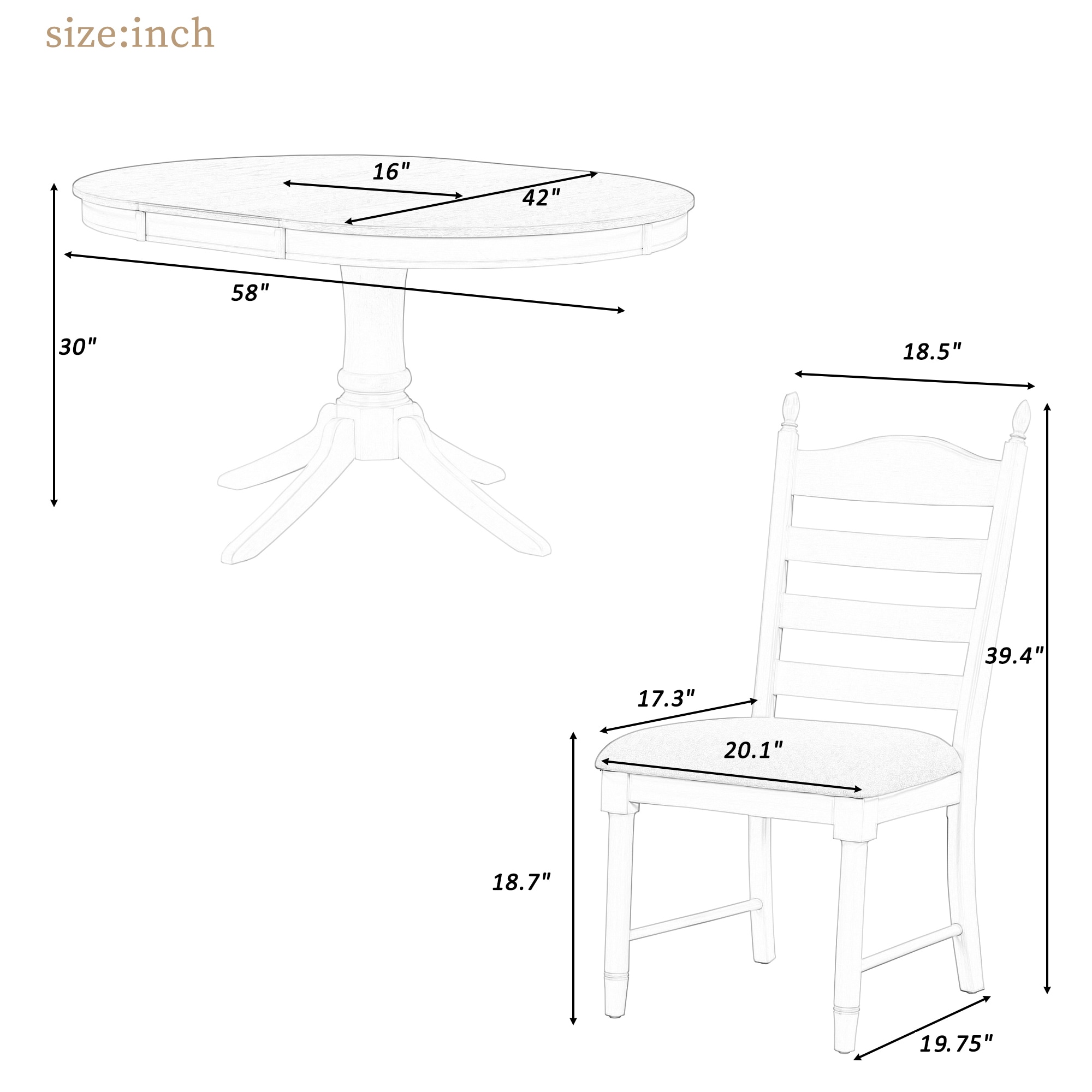 ModernLuxe ST000091AAK Dining-Chairs - View #3