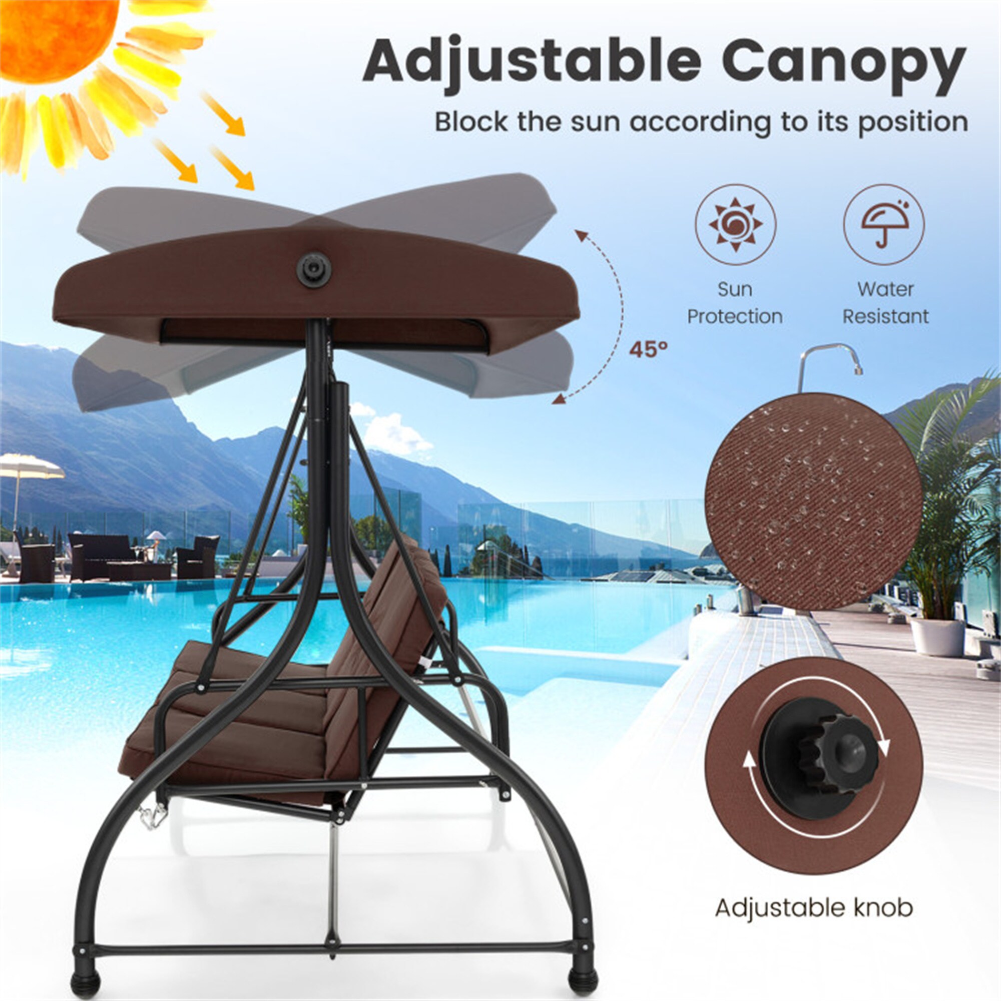 BABOOM BOM-11065CF-CO Swing-Gliders - View #7