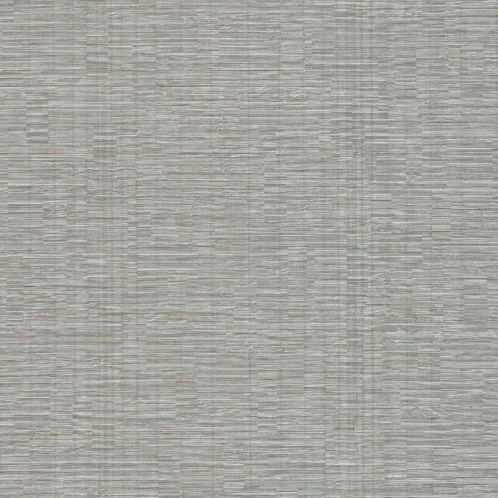 Warner Textures 2807-87954 Warner Grasscloth Resource 60.8-Sq. Feet Grey Vinyl Textured Novelty 3D Unpasted Wallpaper