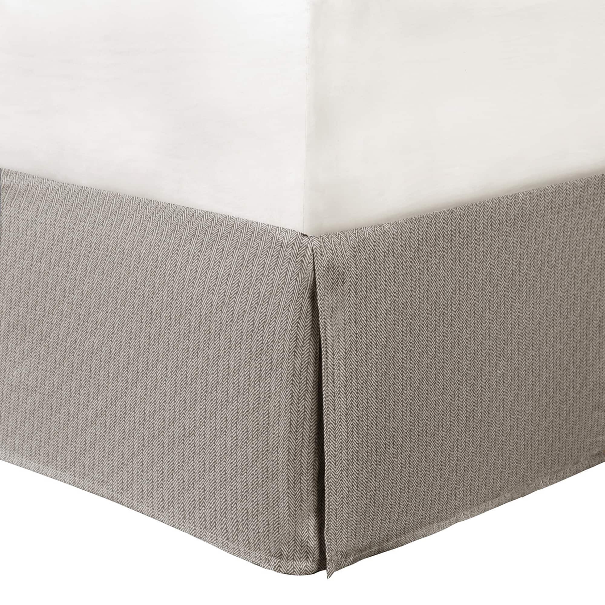 HyperDrop Cart King Neutral Herringbone 7-Piece Comforter Set - Grade A ...