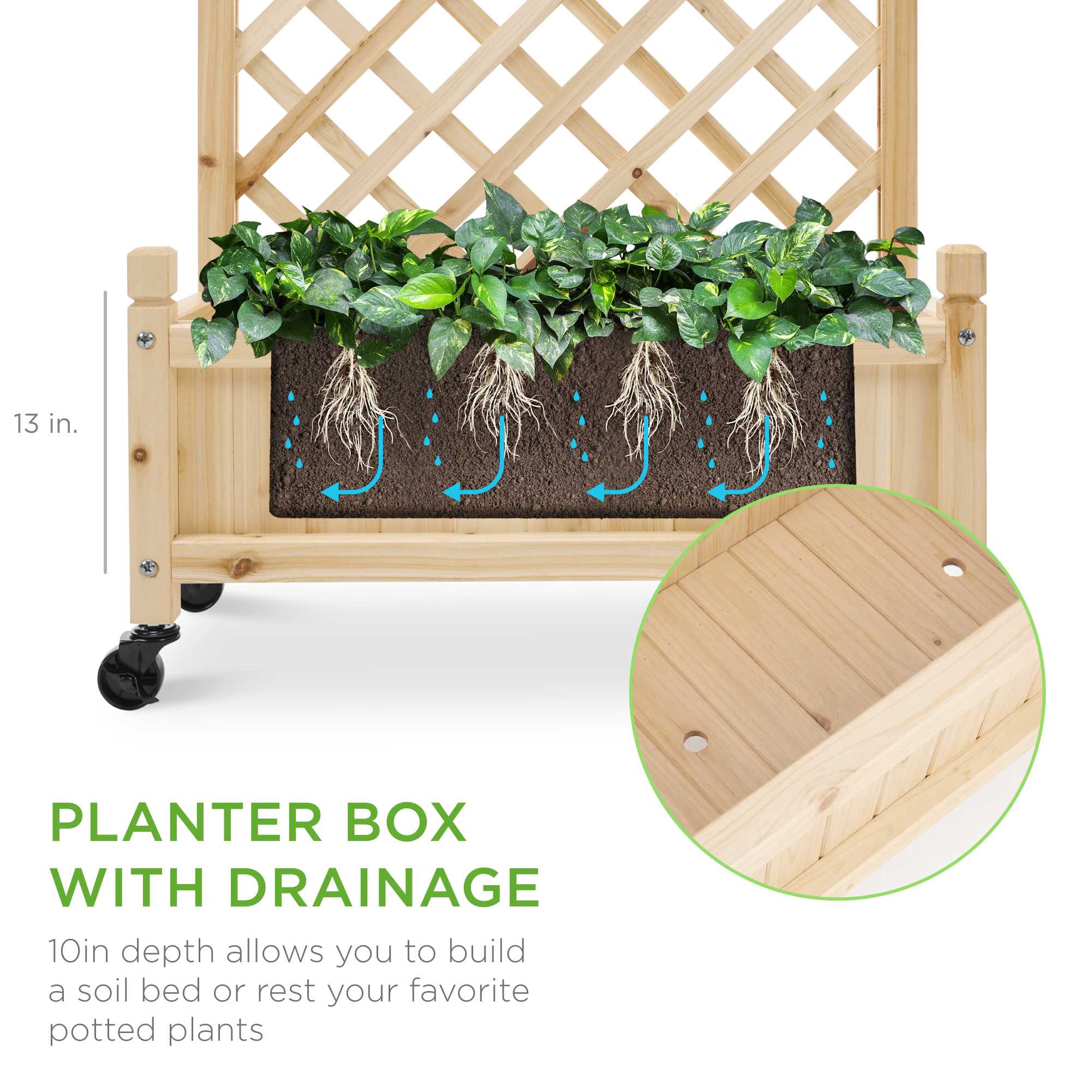 Best Choice Products SKY11571 Planter-Window-Box - View #3