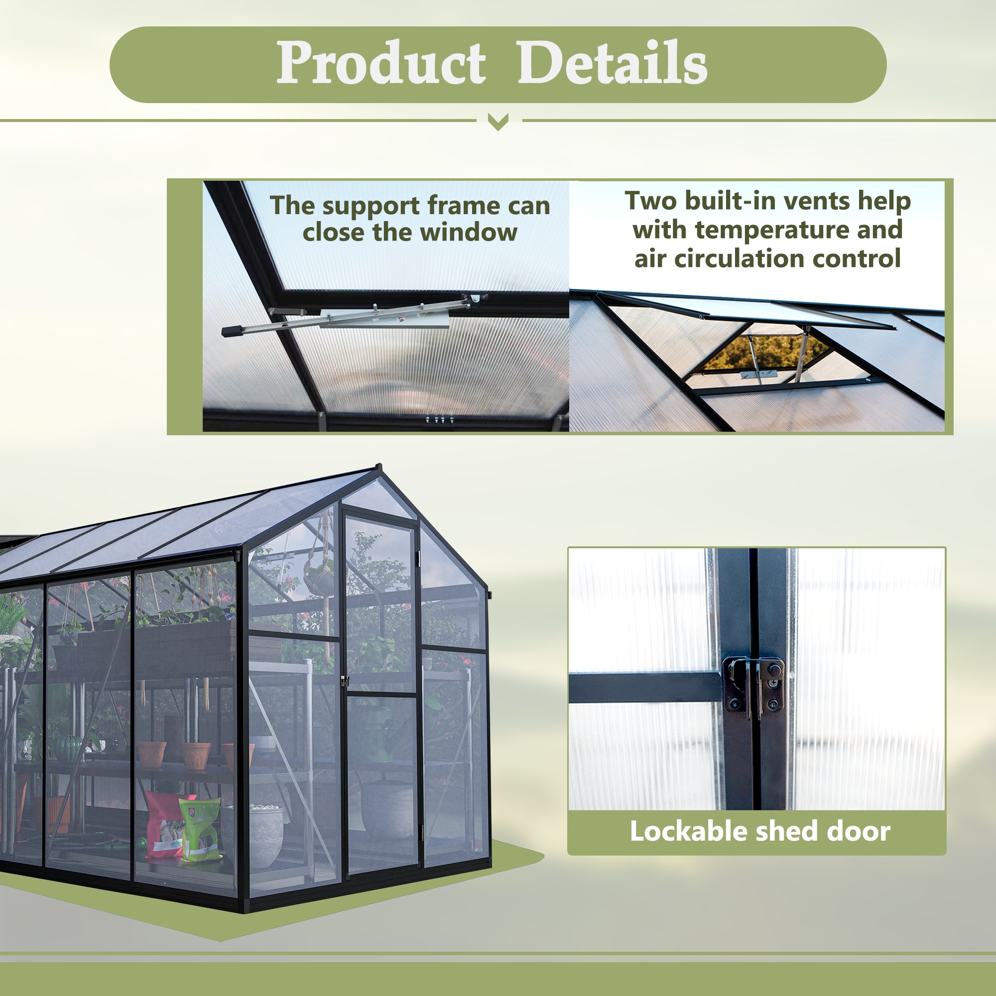 Kahomvis CX-2QP211-04 greenhouses - View #5
