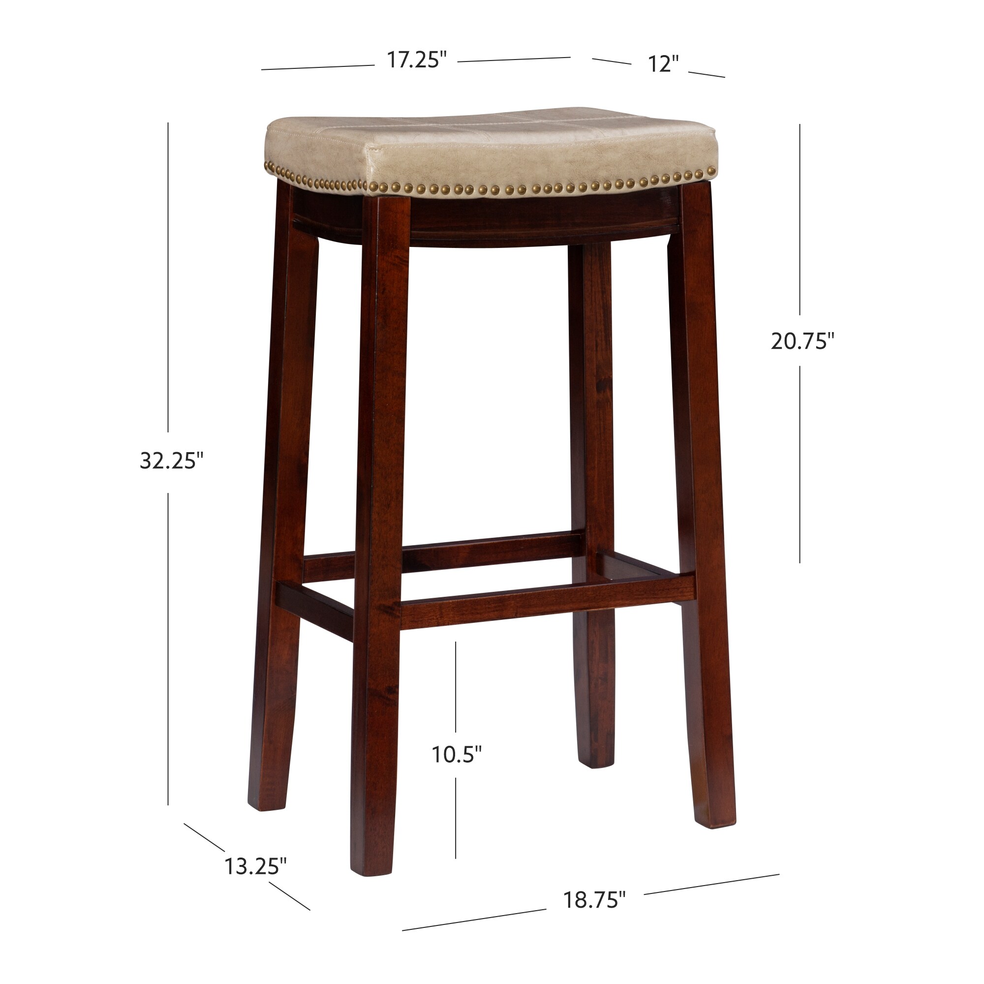 Linon 55816JUTE01U stools - View #9