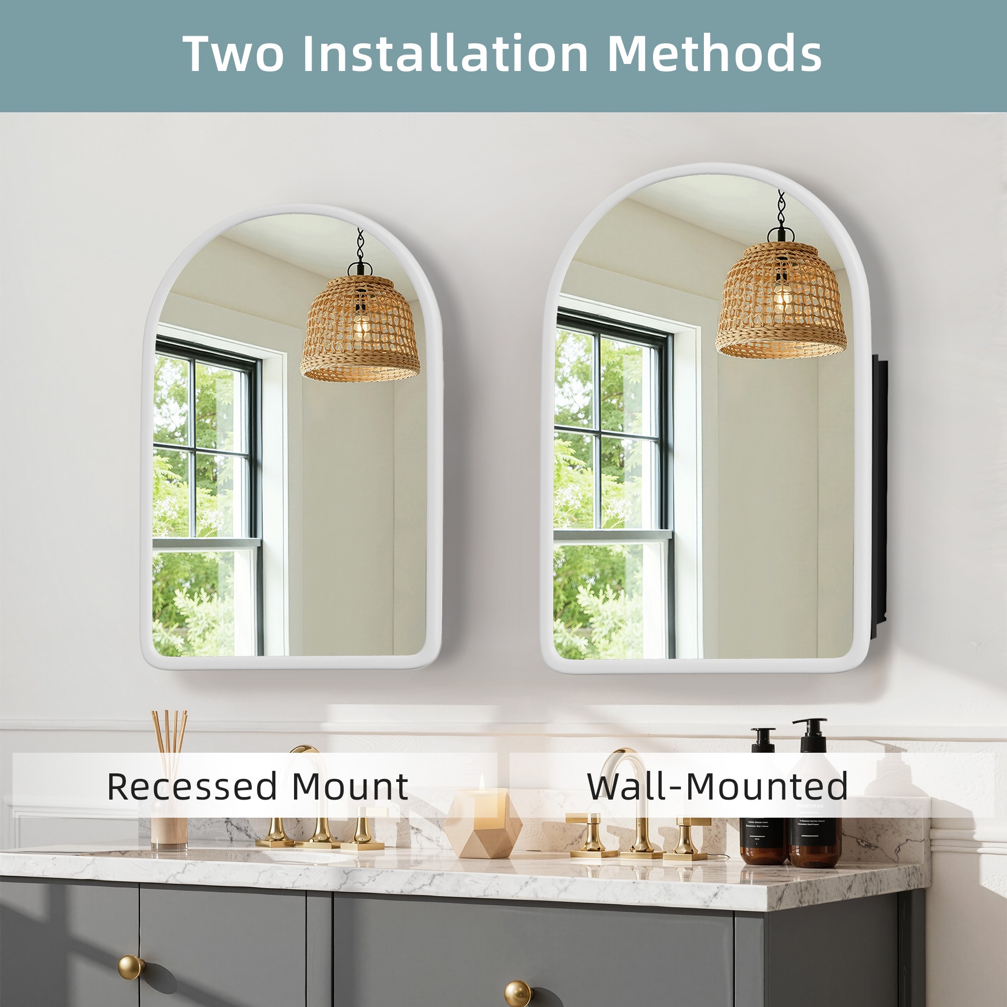 REIBII LS0601-510A04 Bathroom-Medicine-Cabinets - View #8