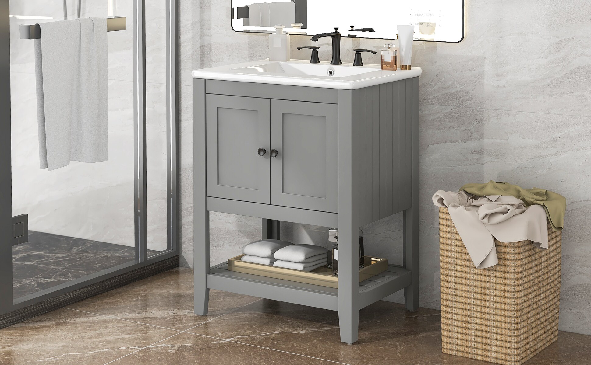 ModernLuxe L3P-N725P246473E Bath-Vanity-Combo - View #17