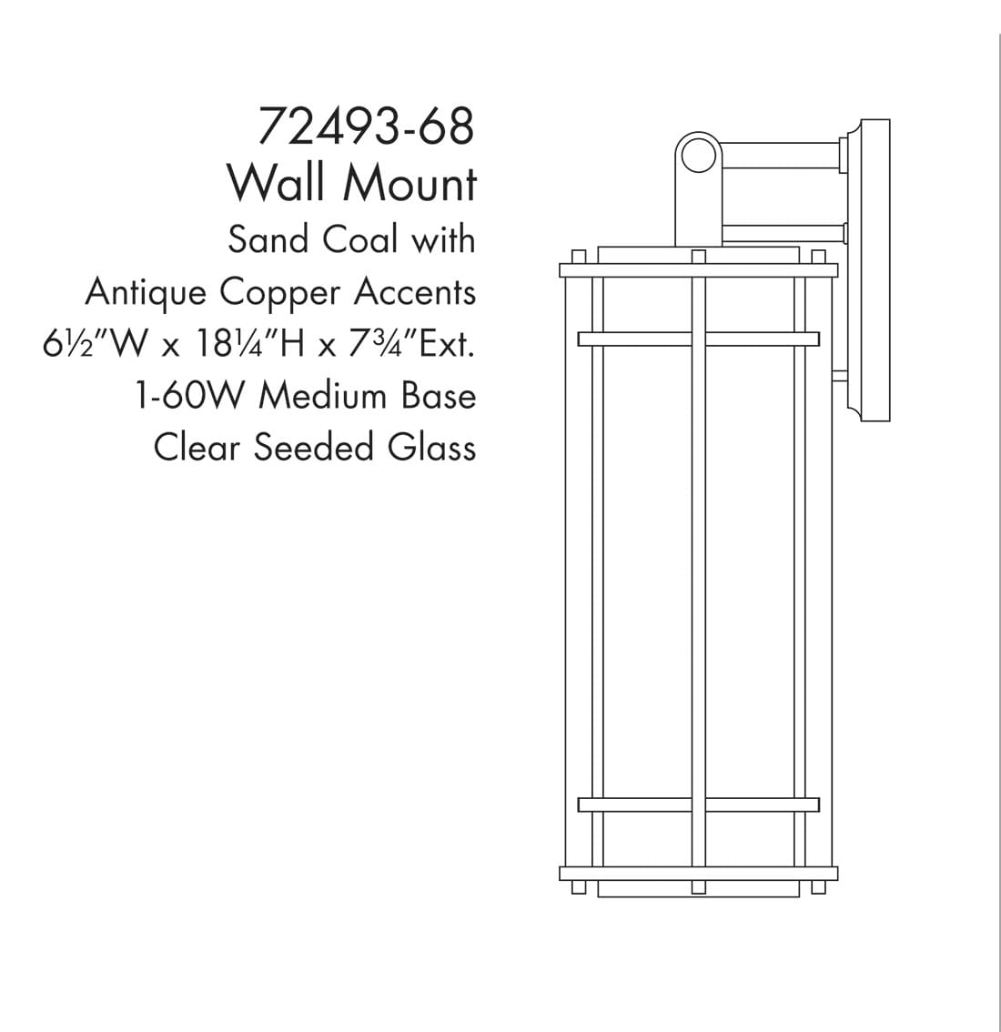 Minka Lavery 72493-68 Outdoor-Wall-Lighting - View #4