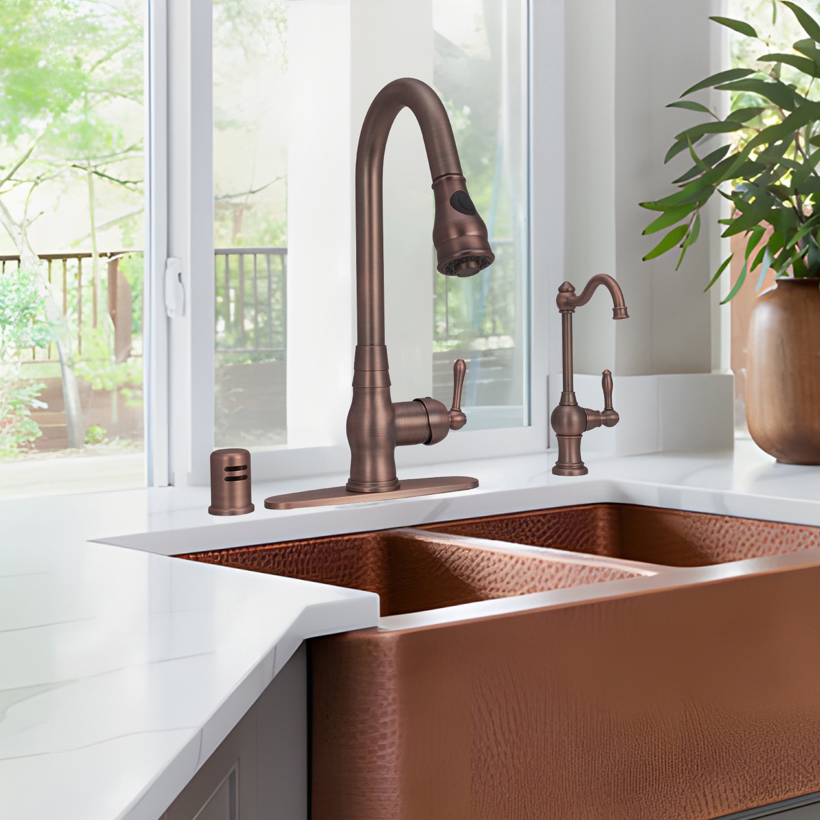 Akicon AK418-AB Kitchen-Faucets - View #6