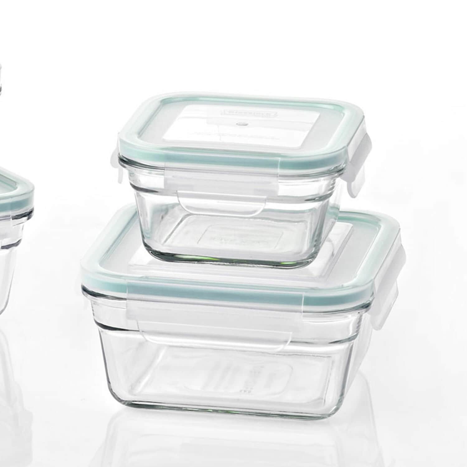 Glasslock 28-Pack Multisize Glass Bpa-free Reusable Food Storage