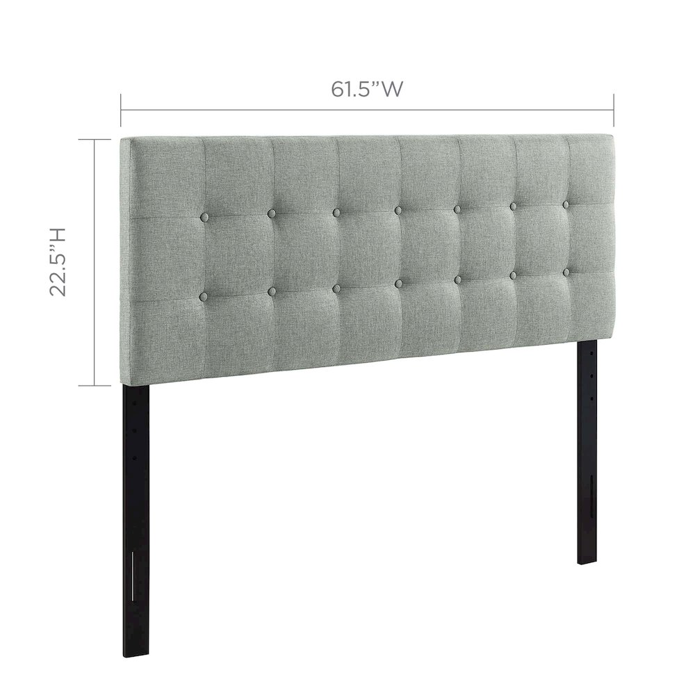 Modway MOD-5170-GRY Upholstered-Headboards - View #4