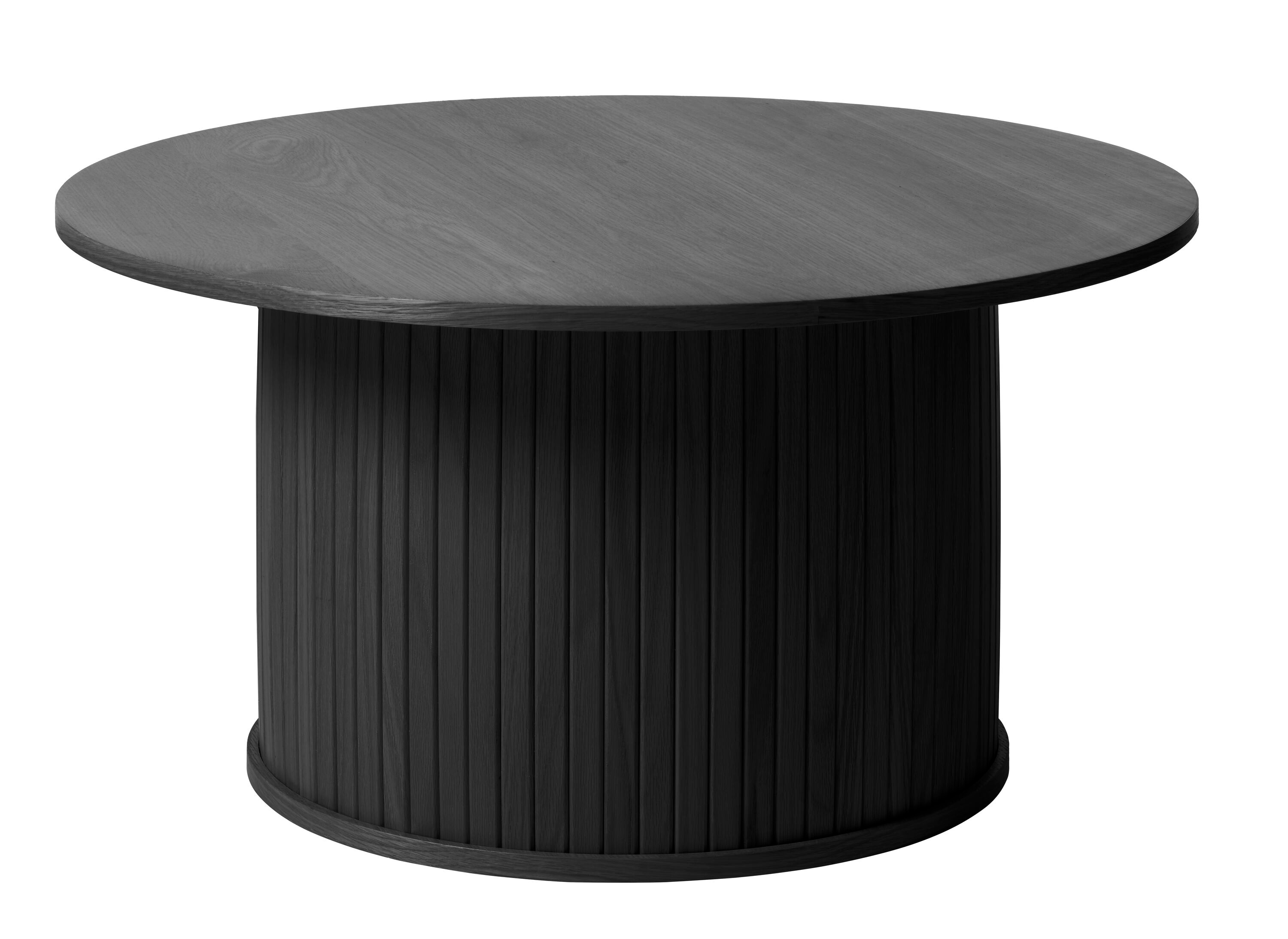  NL-4621-BLK Black Oak Oak MDF Scandinavian Coffee Table