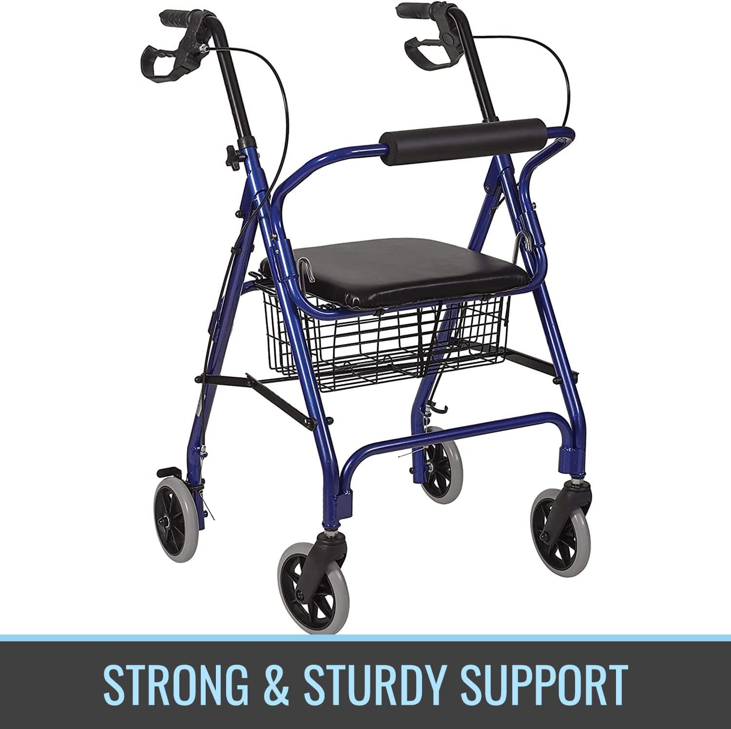 HealthSmart 501-1012-2100HS Walkers-Wheelchairs-Rollators - View #3