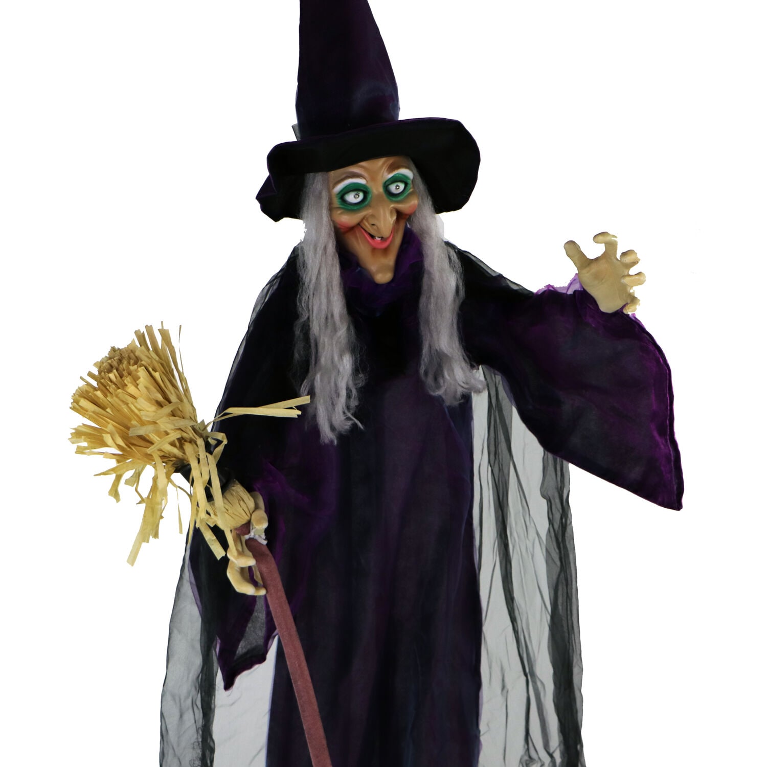 Haunted Hill Farm HHWITCH-5FLSA Halloween-Animatronics - View #10