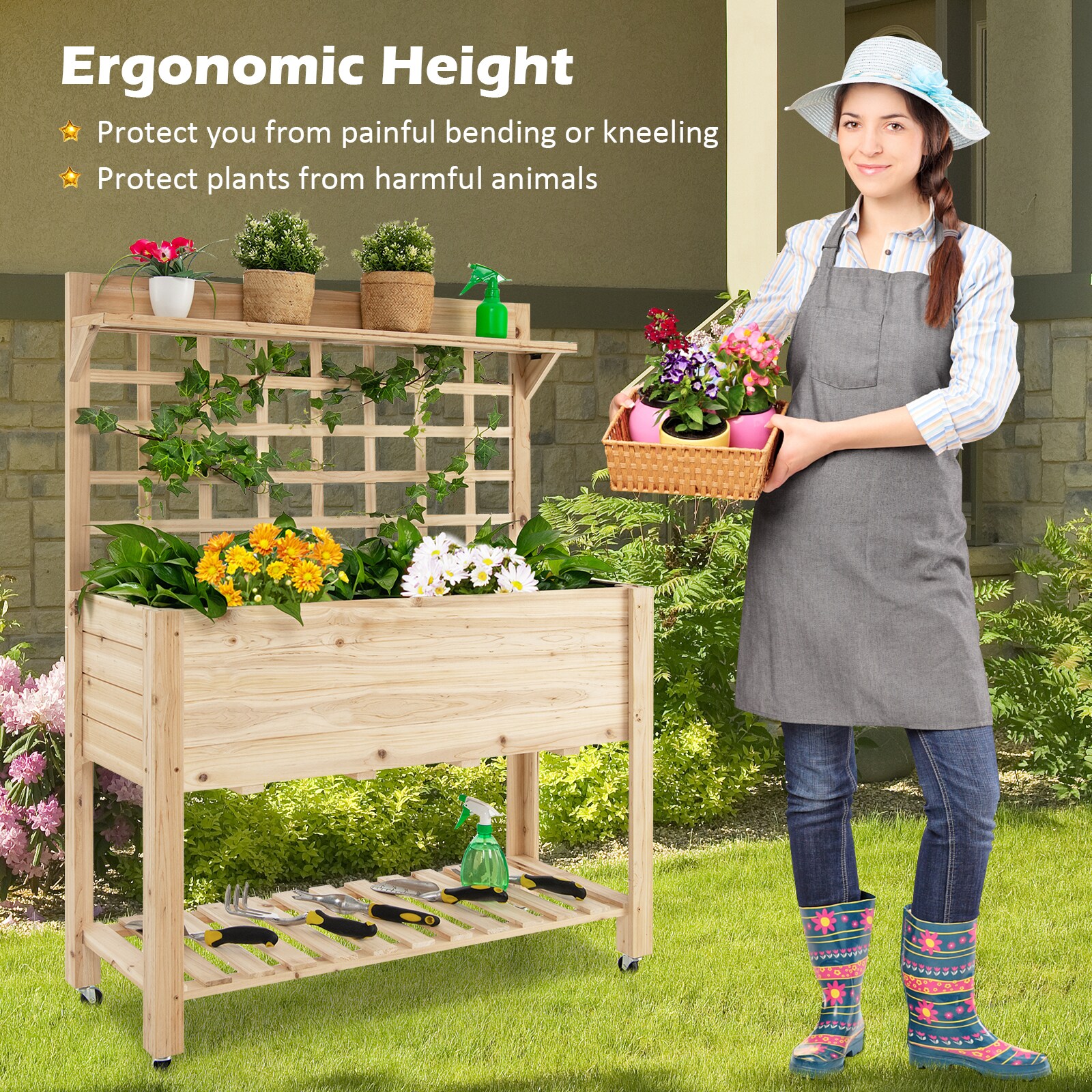 Slickblue D-CO-71001HT Raised-Garden-Beds - View #3