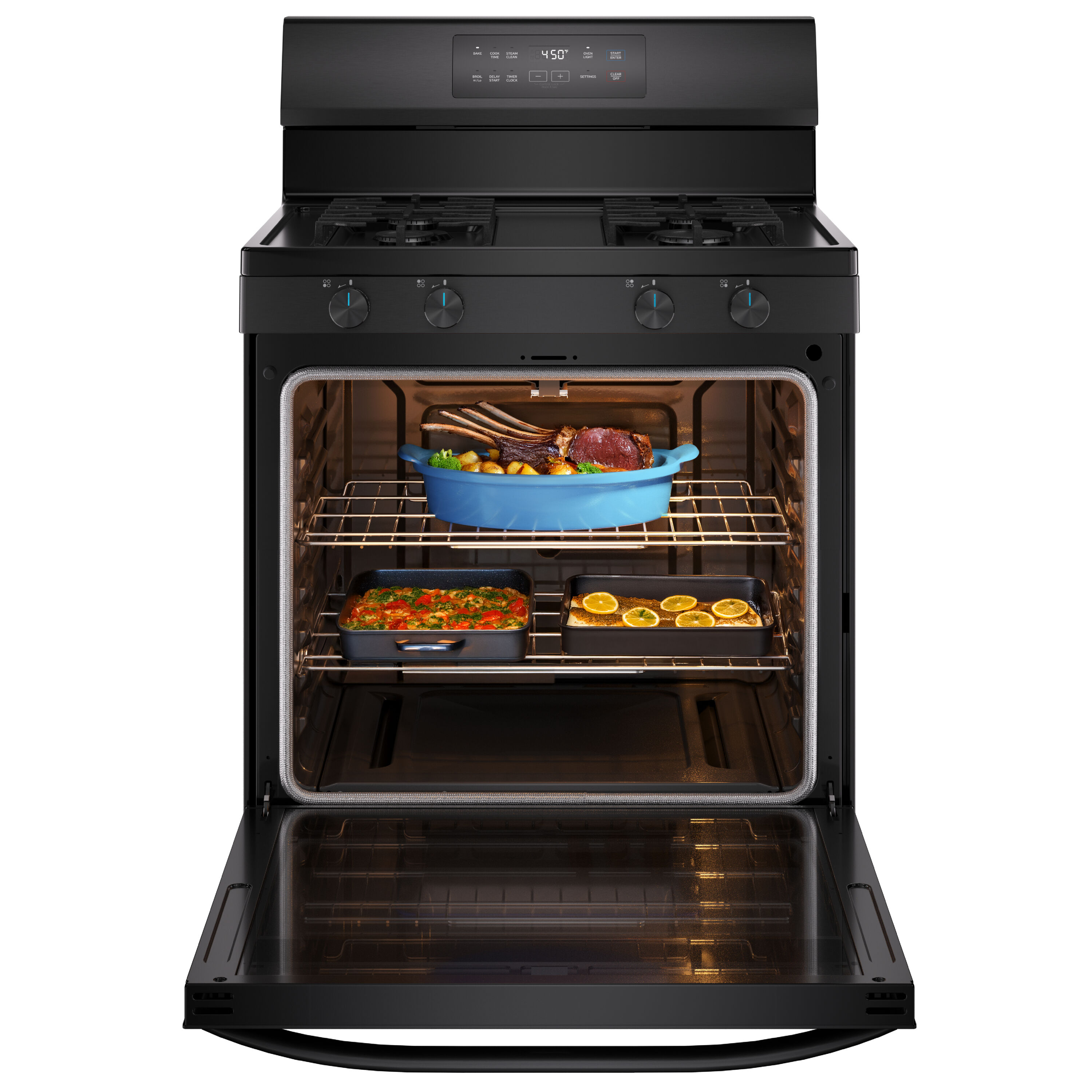 Midea MGR30S2ABB Freestanding-Gas-Ranges - View #4