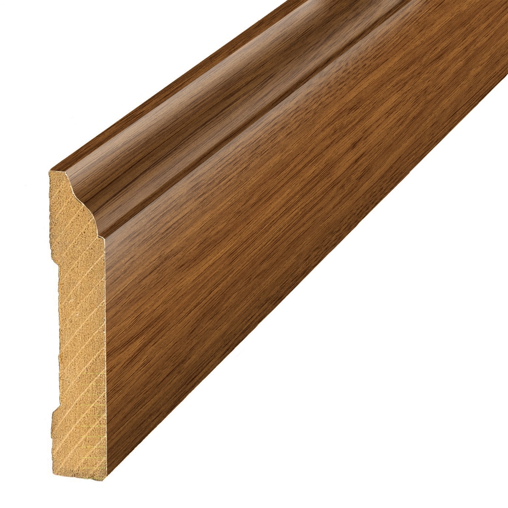 Project Source MG001723 Adeline 0.62-Inches T x 3.3-Inches W x 94.5-Inches L Laminate wood Wall base