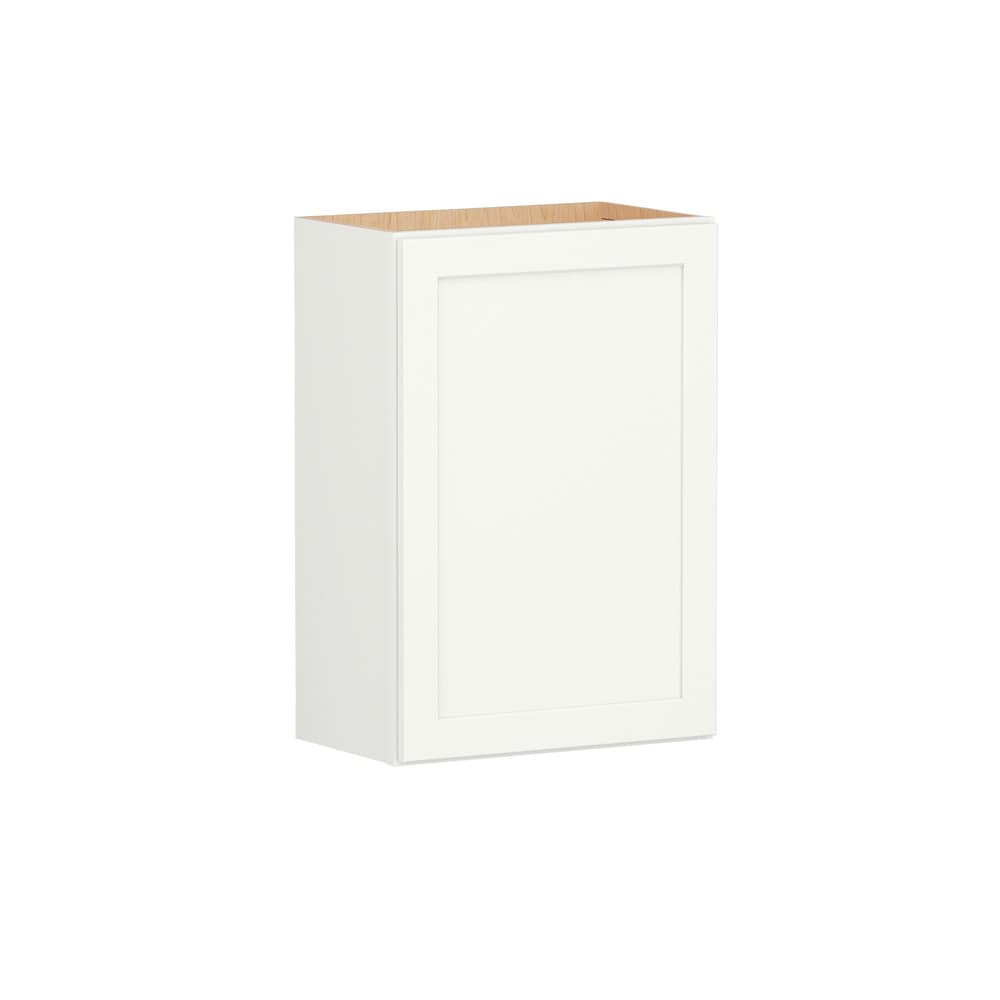 Shenandoah Breckenridge FOL 21-in W x 30-in H x 12-in D Linen Wall Fully Assembled Cabinet Recessed Panel Shaker